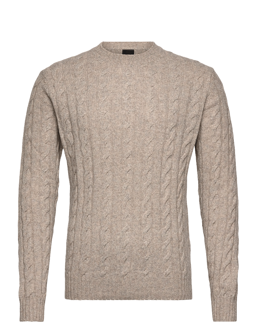 Lindbergh - O-neck jumper / style 7560O-neck jumper / style 7560 - Ümara kaelusega - sand - 1