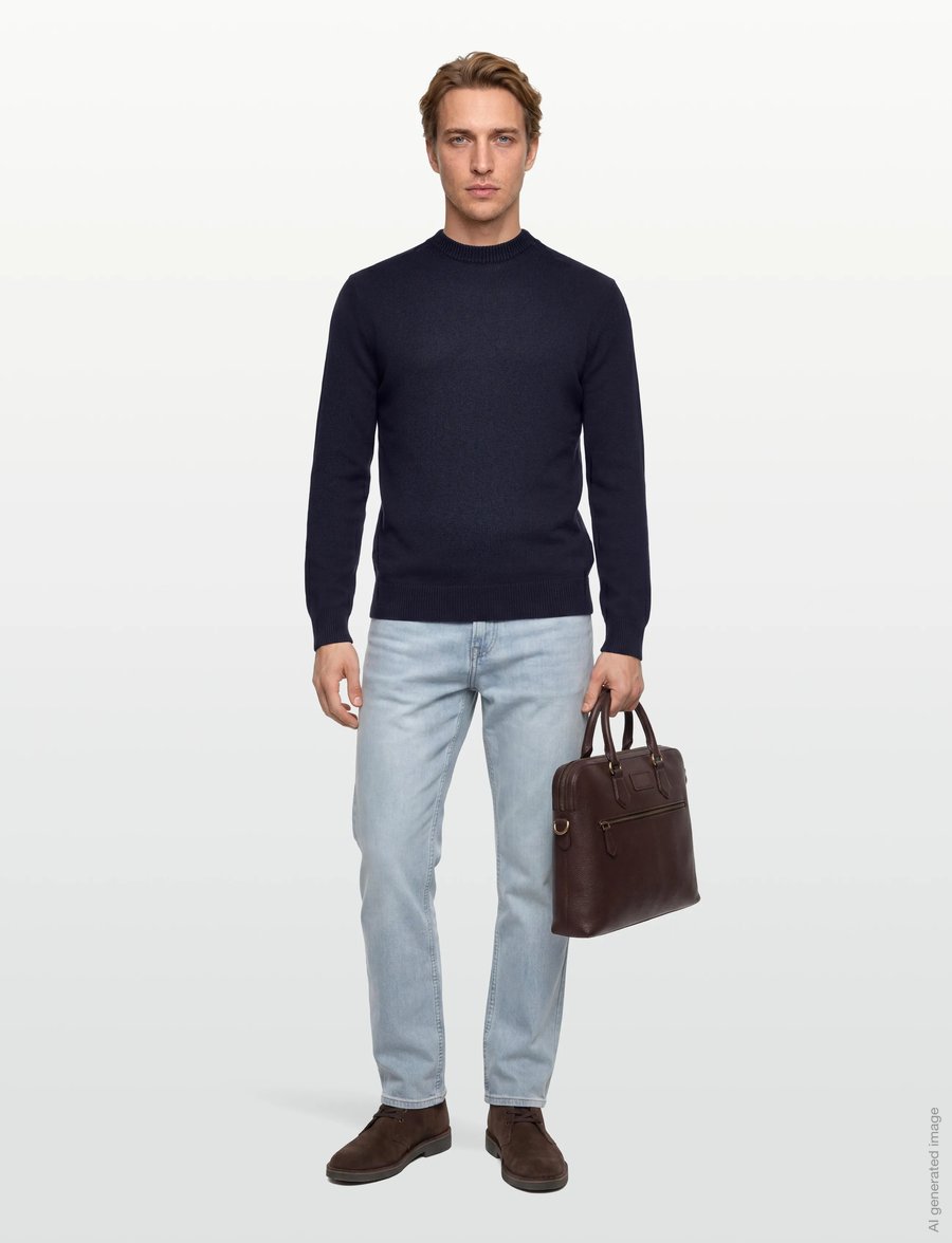 Lindbergh - O-neck jumper / style 7553O-neck jumper / style 7553 - rundhals - navy - 0