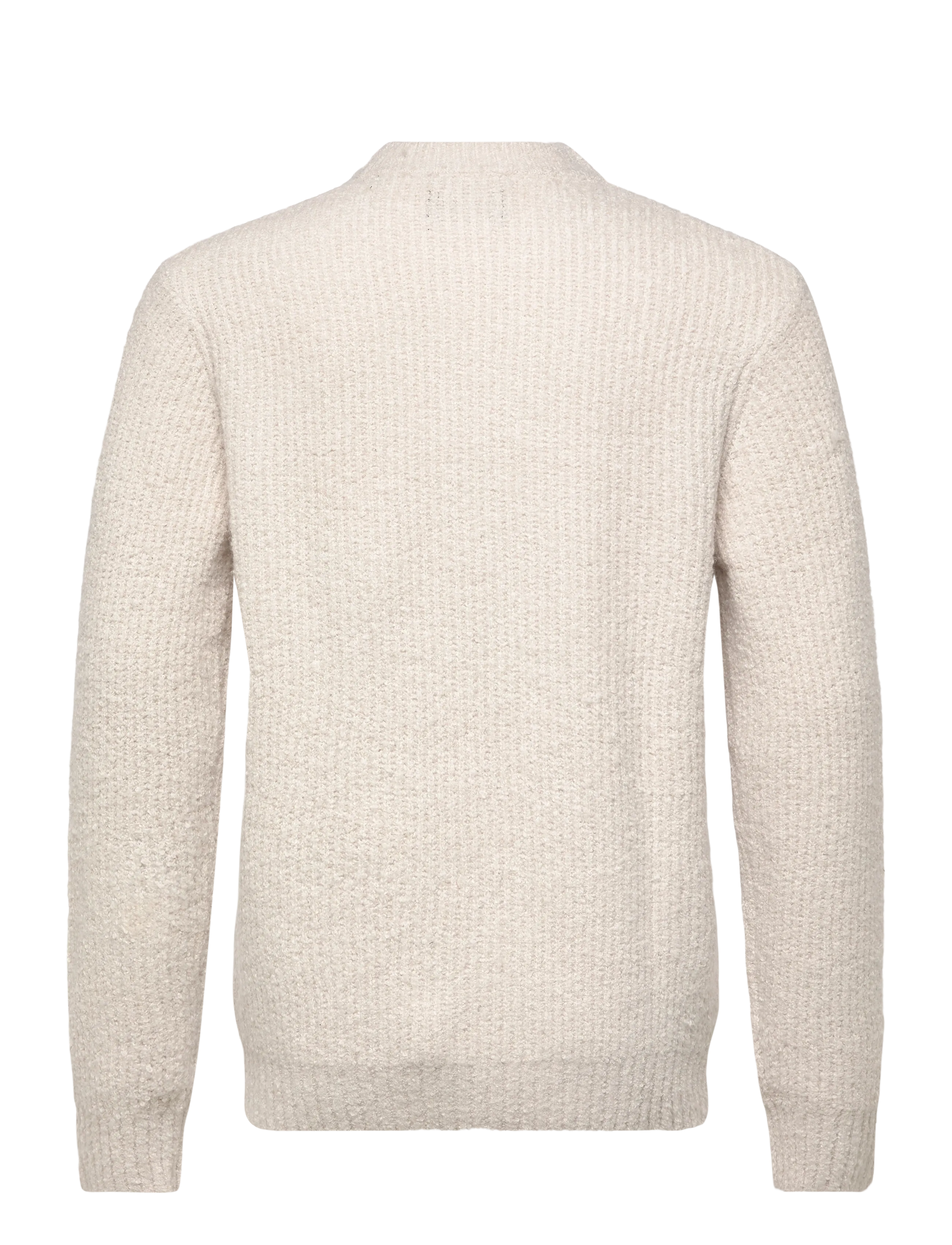 Lindbergh - Structure knit jumper - knitted round necks - kit - 1