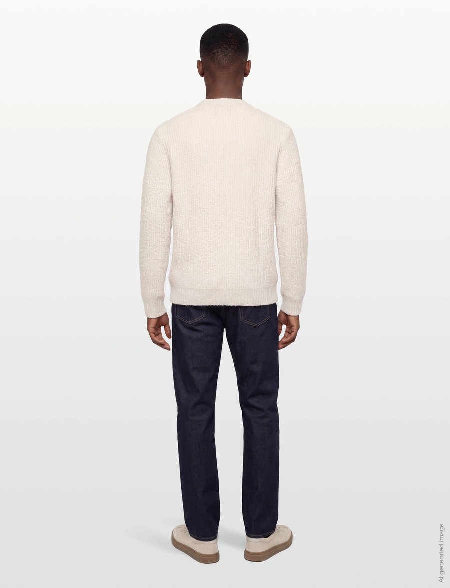 Lindbergh - Structure knit jumper - rundhals - kit - 4