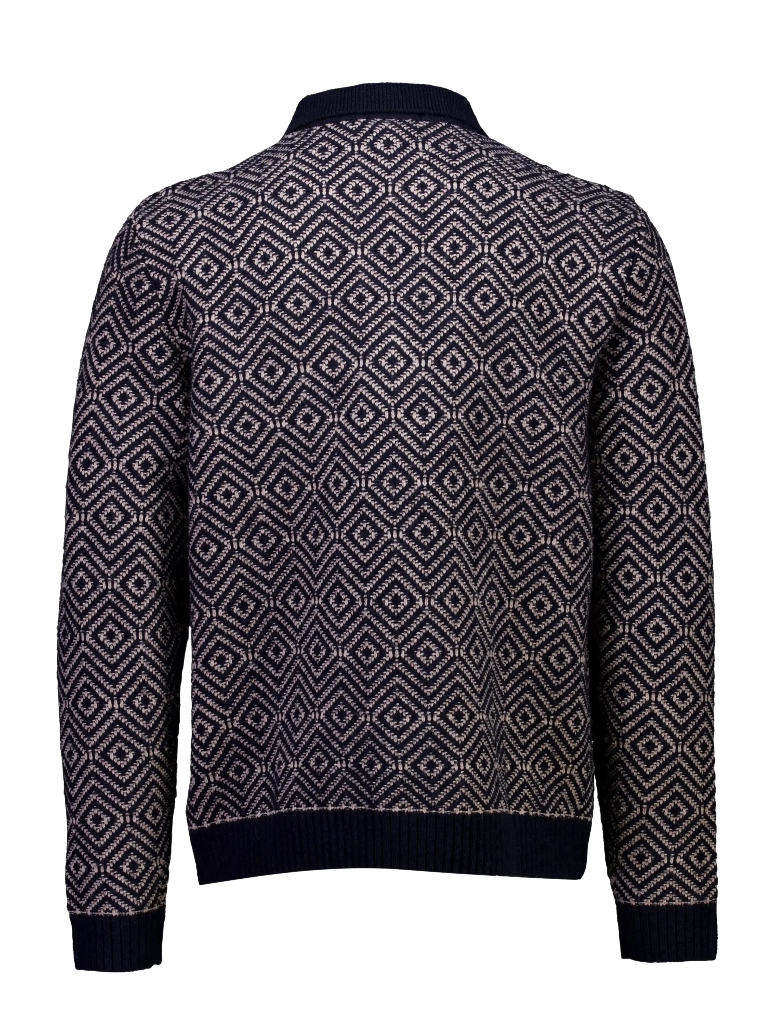 Lindbergh - Structure knit cardigan - kardiganid - navy mix - 1