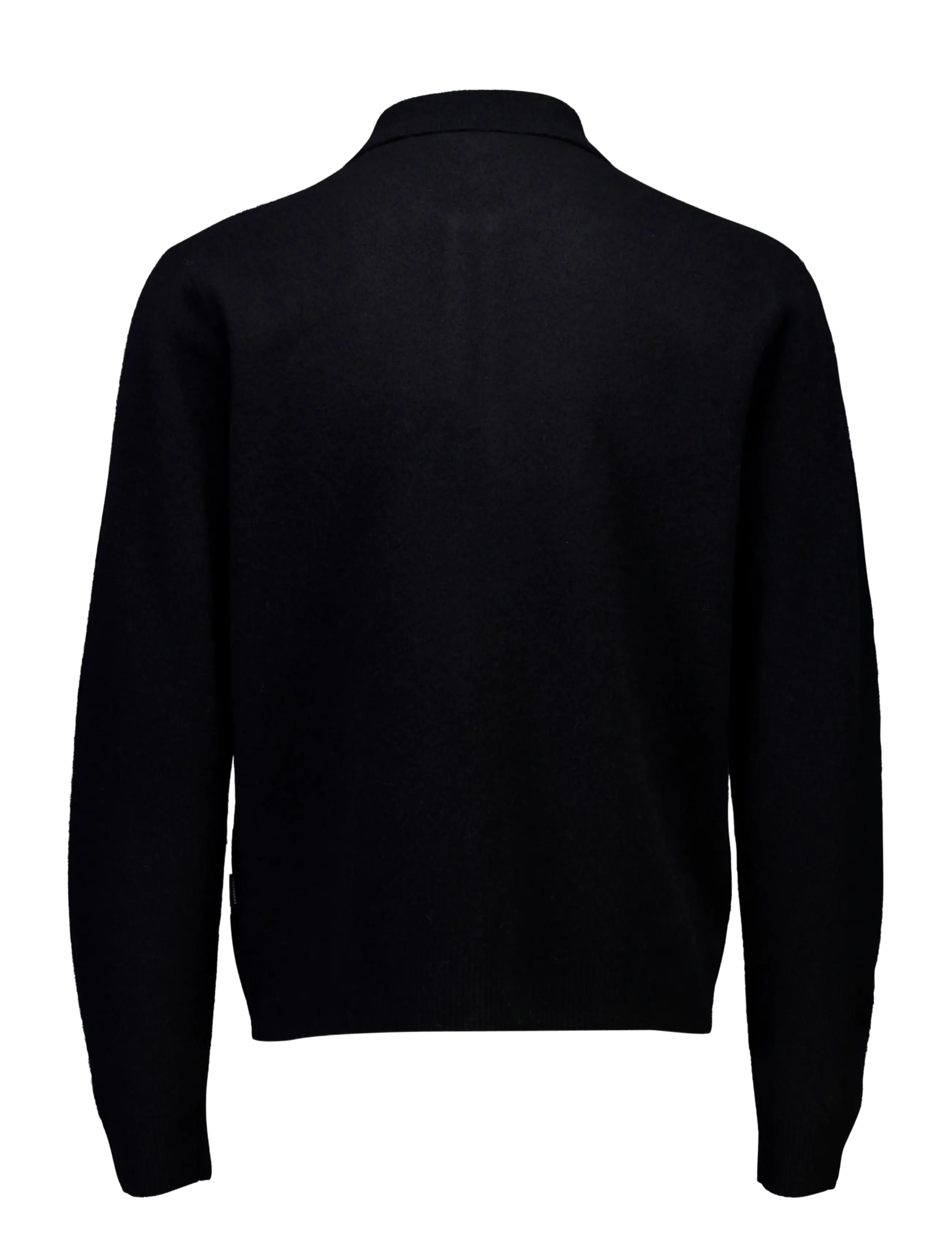 Lindbergh - Boiled wool zip cardigan - kardiganid - black - 2
