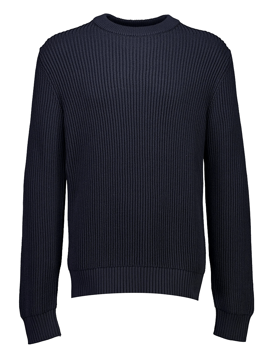 Lindbergh - Crew knit jumper - Ümara kaelusega - dk navy - 1