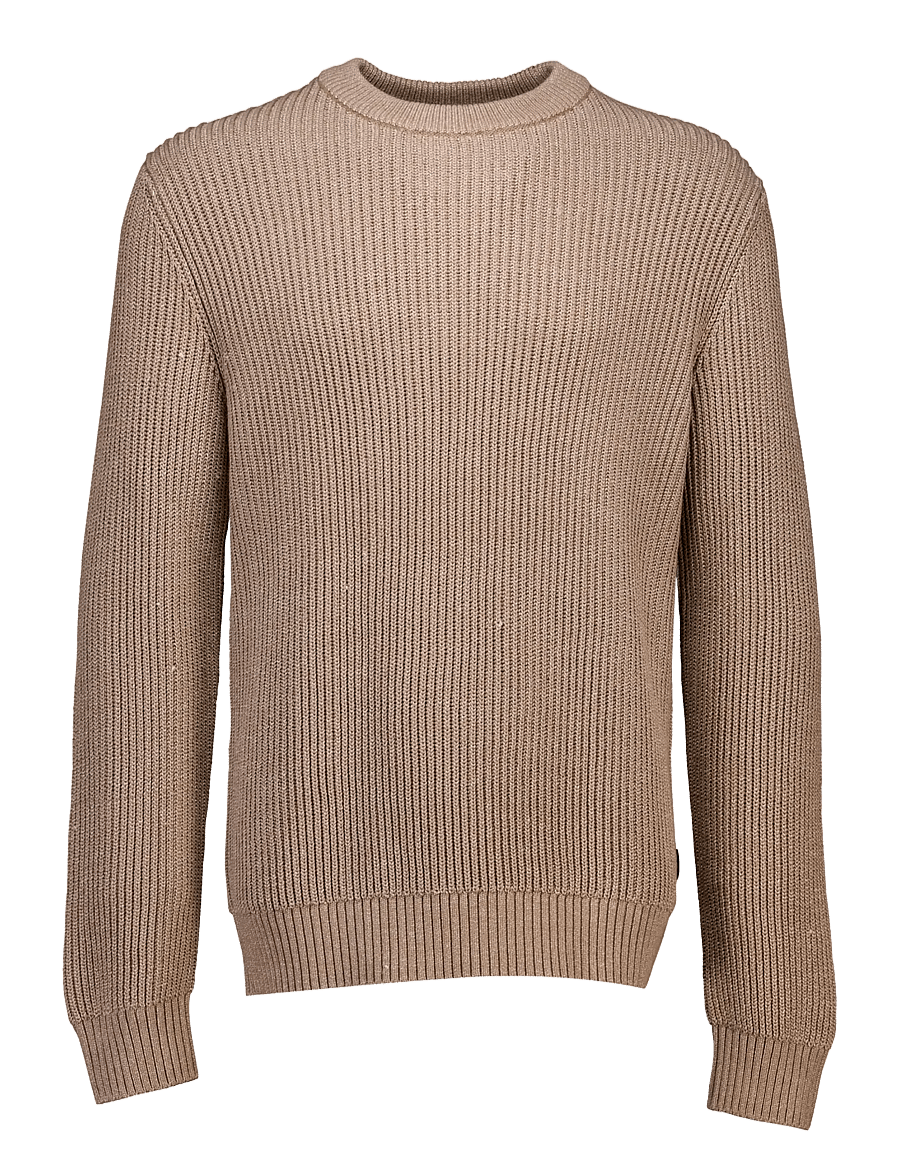 Lindbergh - Crew knit jumper - Ümara kaelusega - lt sand mix - 1