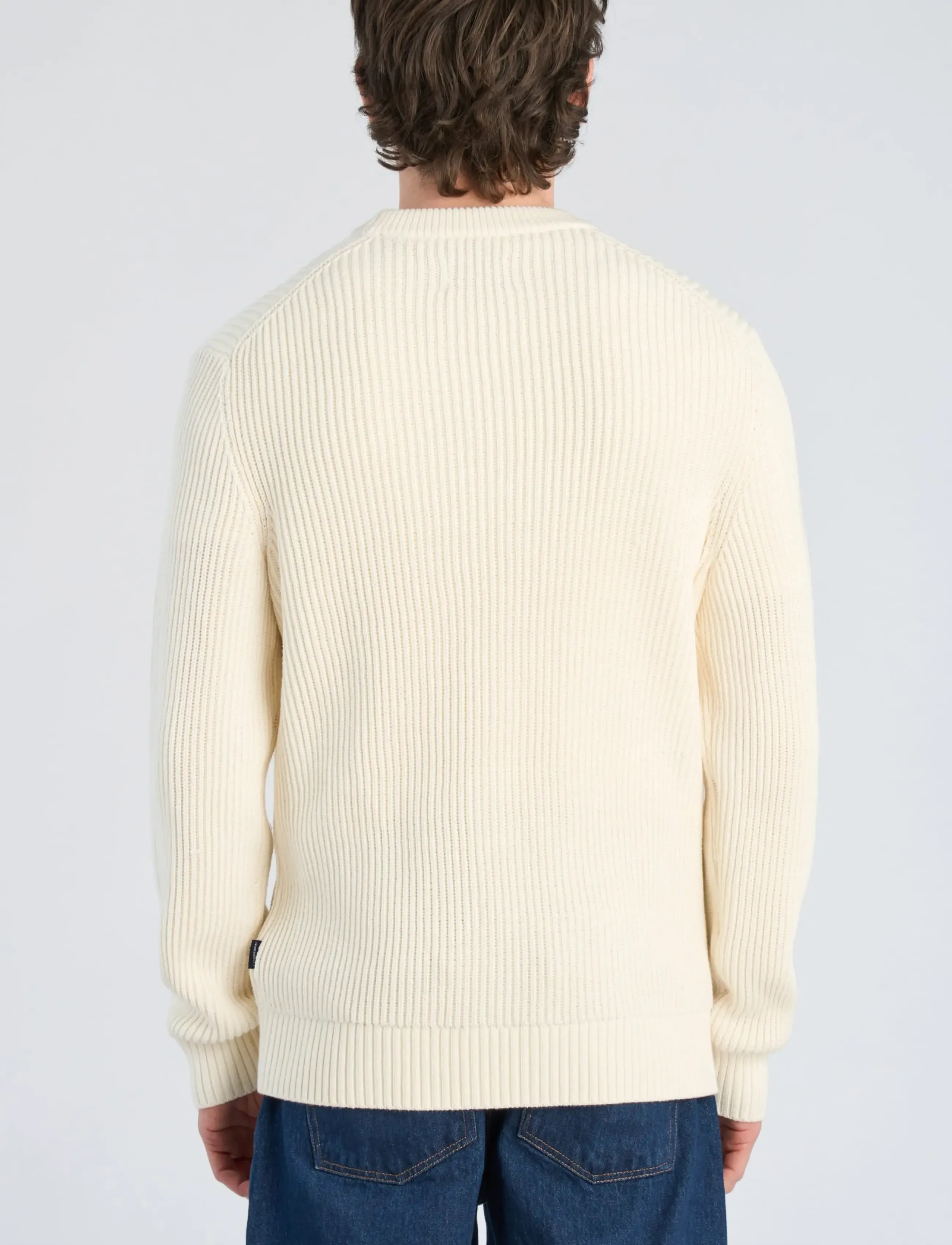 Lindbergh Crew Knit Jumper stickade tröjor herr – bild 3