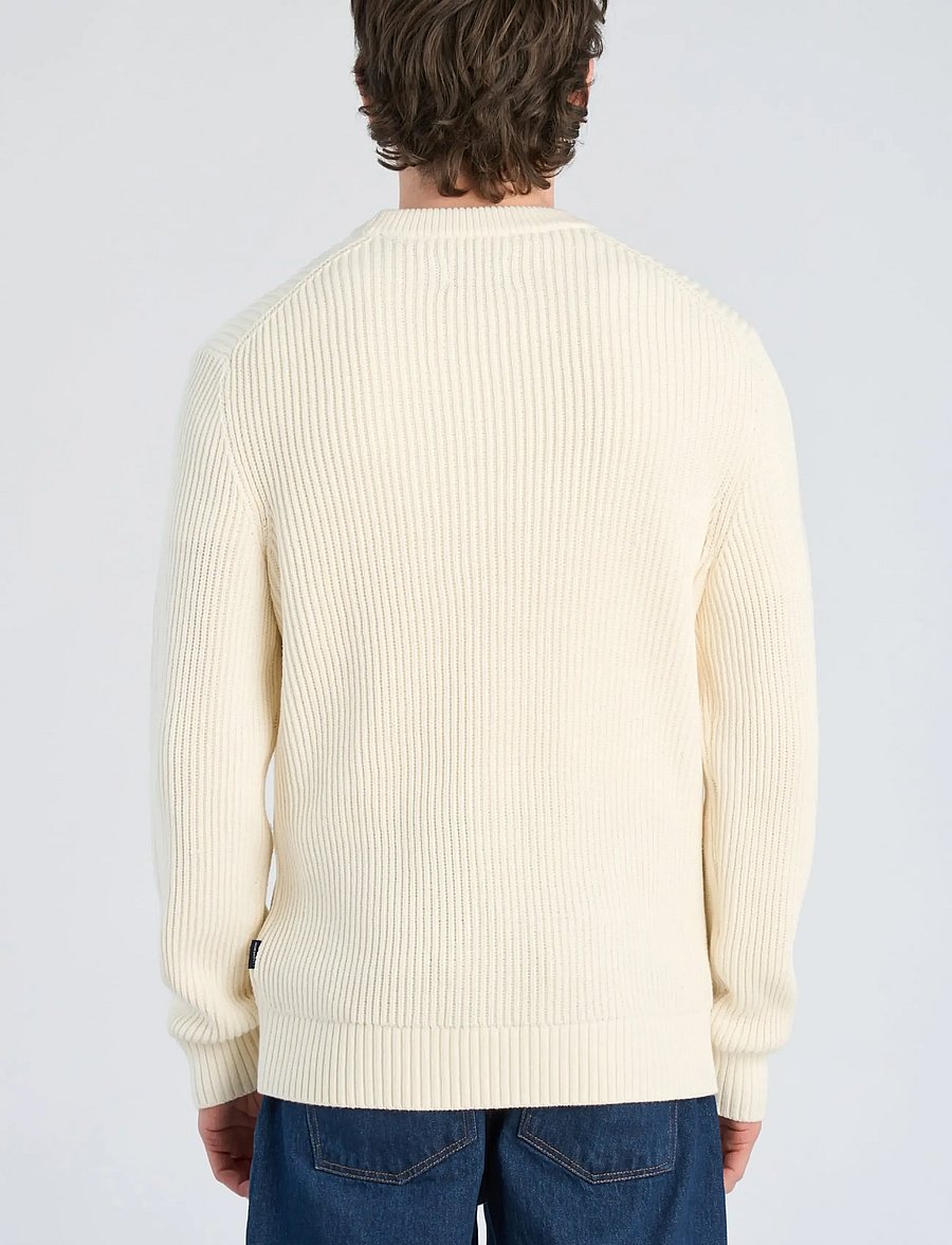 Lindbergh - Crew knit jumper - round necks - off white - 4