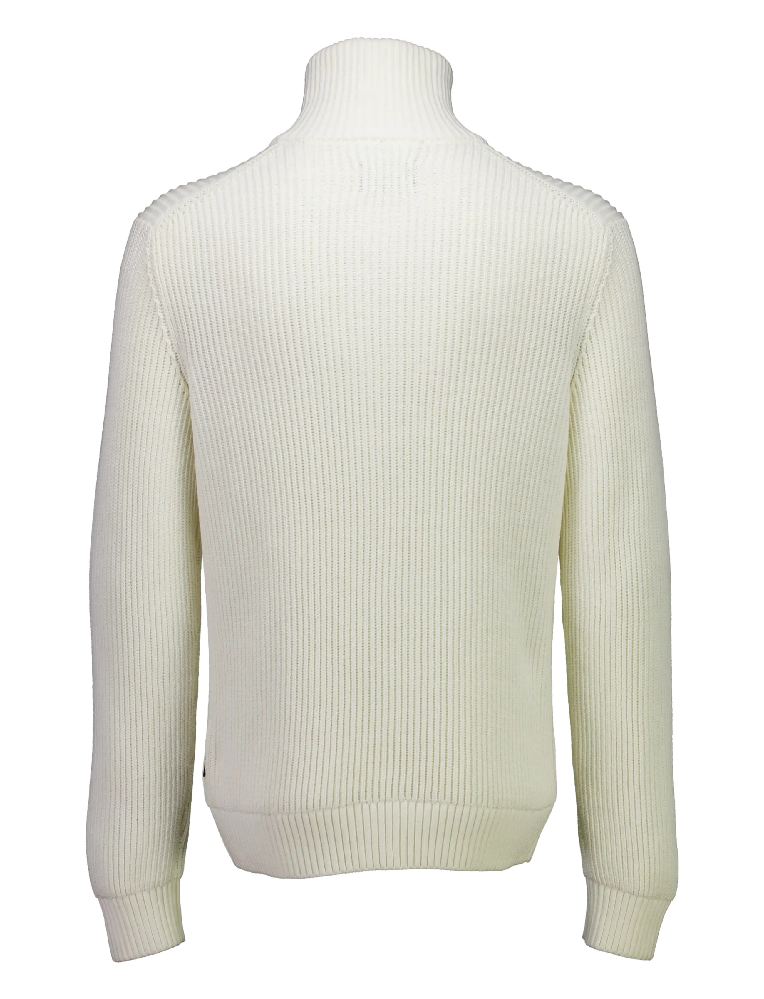 Lindbergh - Half zip knit jumper - poolpika lukuga džemprid - off white - 2