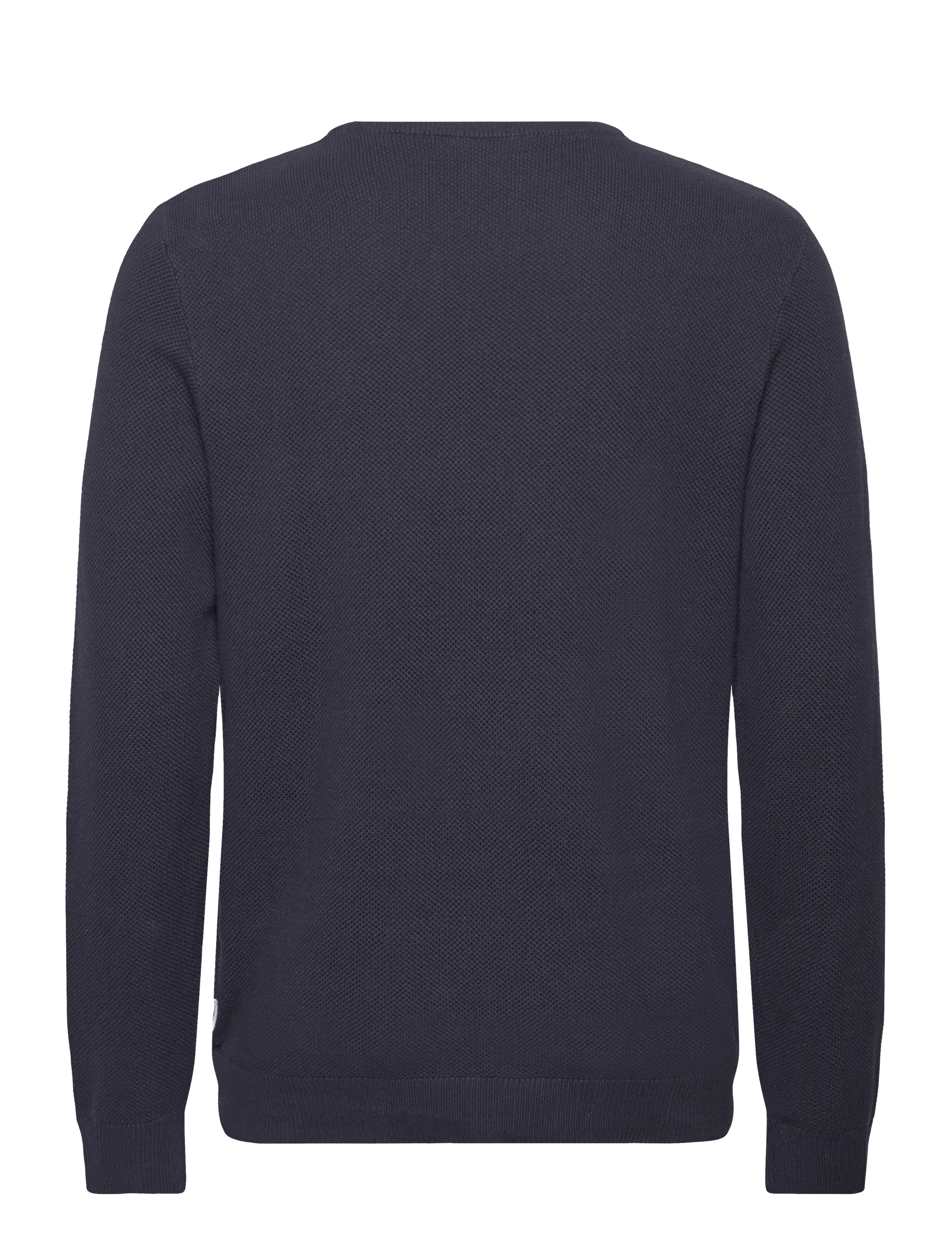 Lindbergh - Structure o-neck knit - rundhals - navy - 1