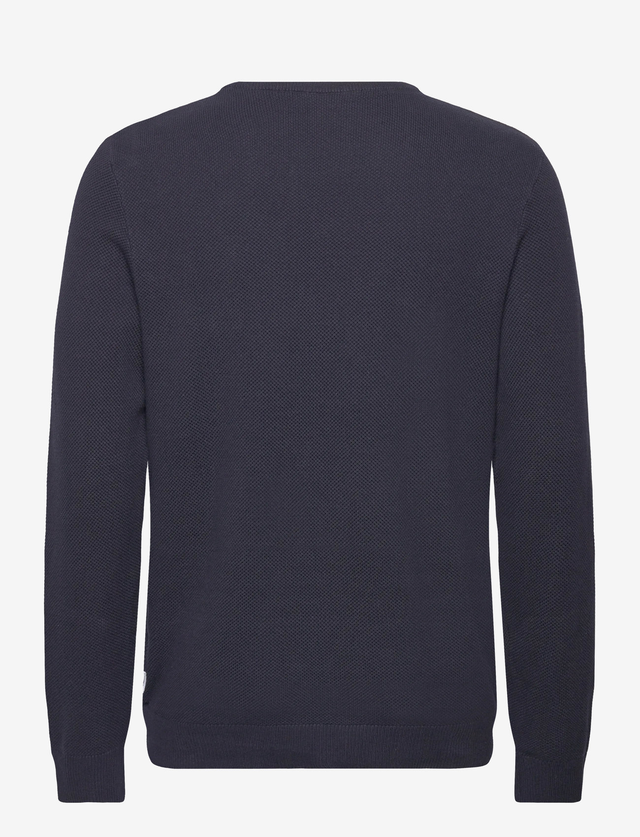 Lindbergh - Structure o-neck knit - pikkade varrukatega t-särgid - navy - 1