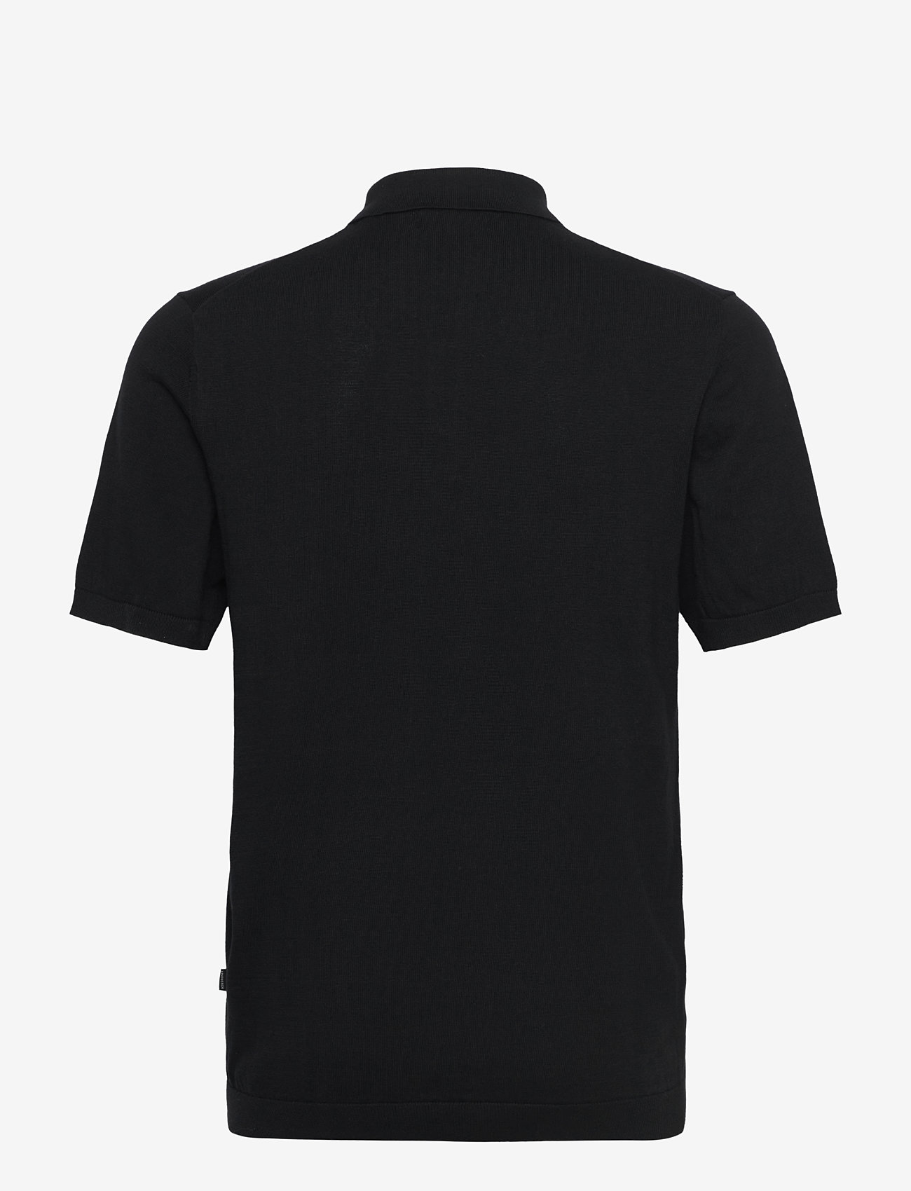 Lindbergh - Polo S/S with buttons - lühikeste varrukatega polod - black - 1