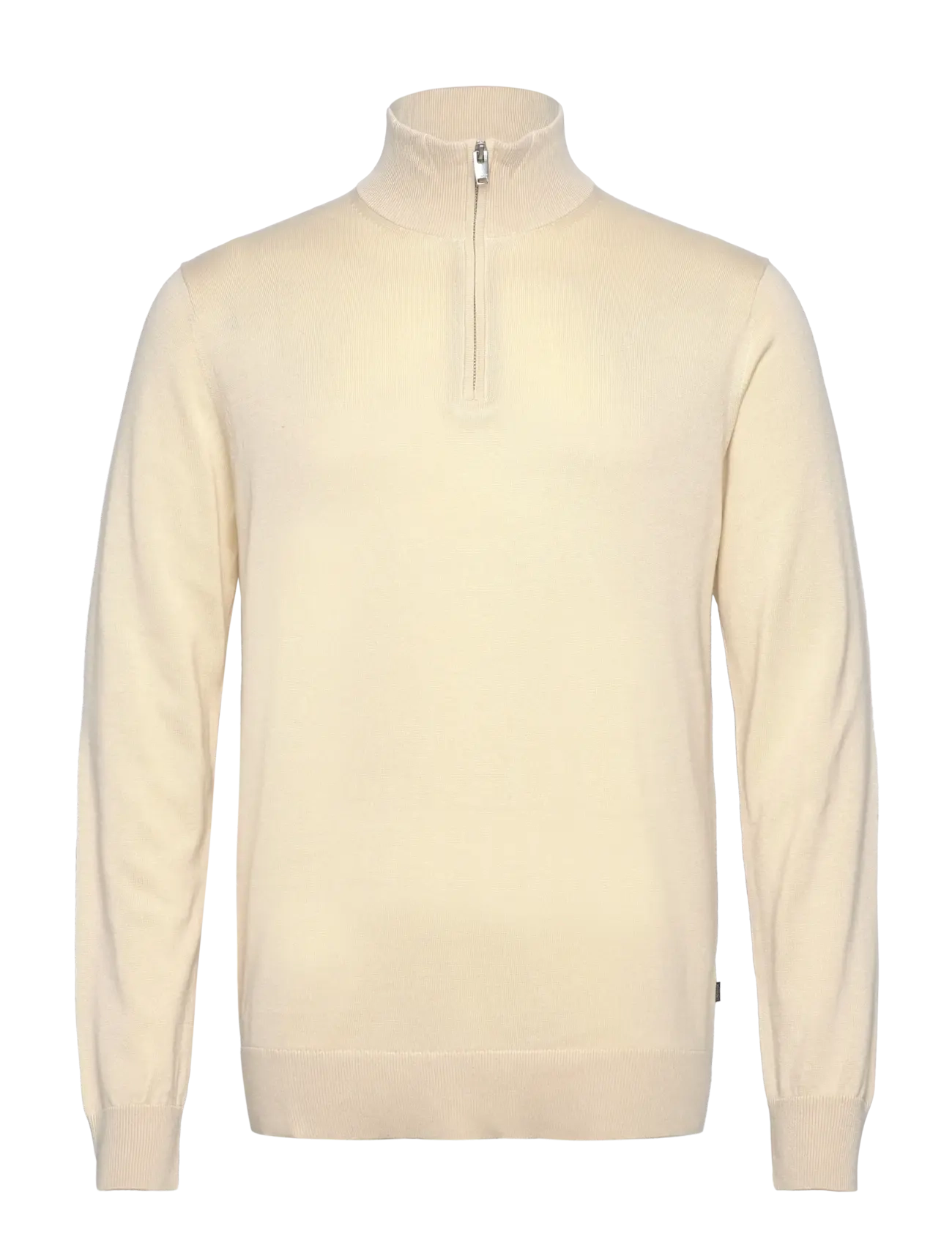 LINDBERGH Half Zip With High Neck Beige - XL - Herren