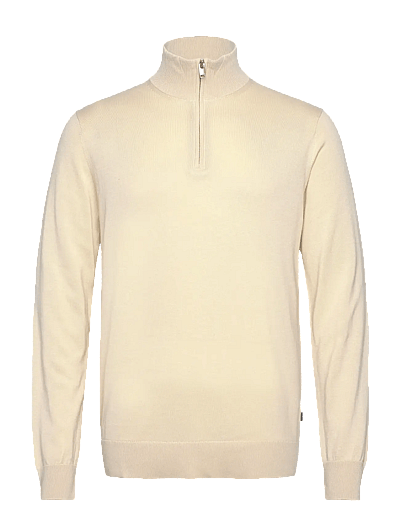 Half Zip With High Neck - Half Zip-TrøJer