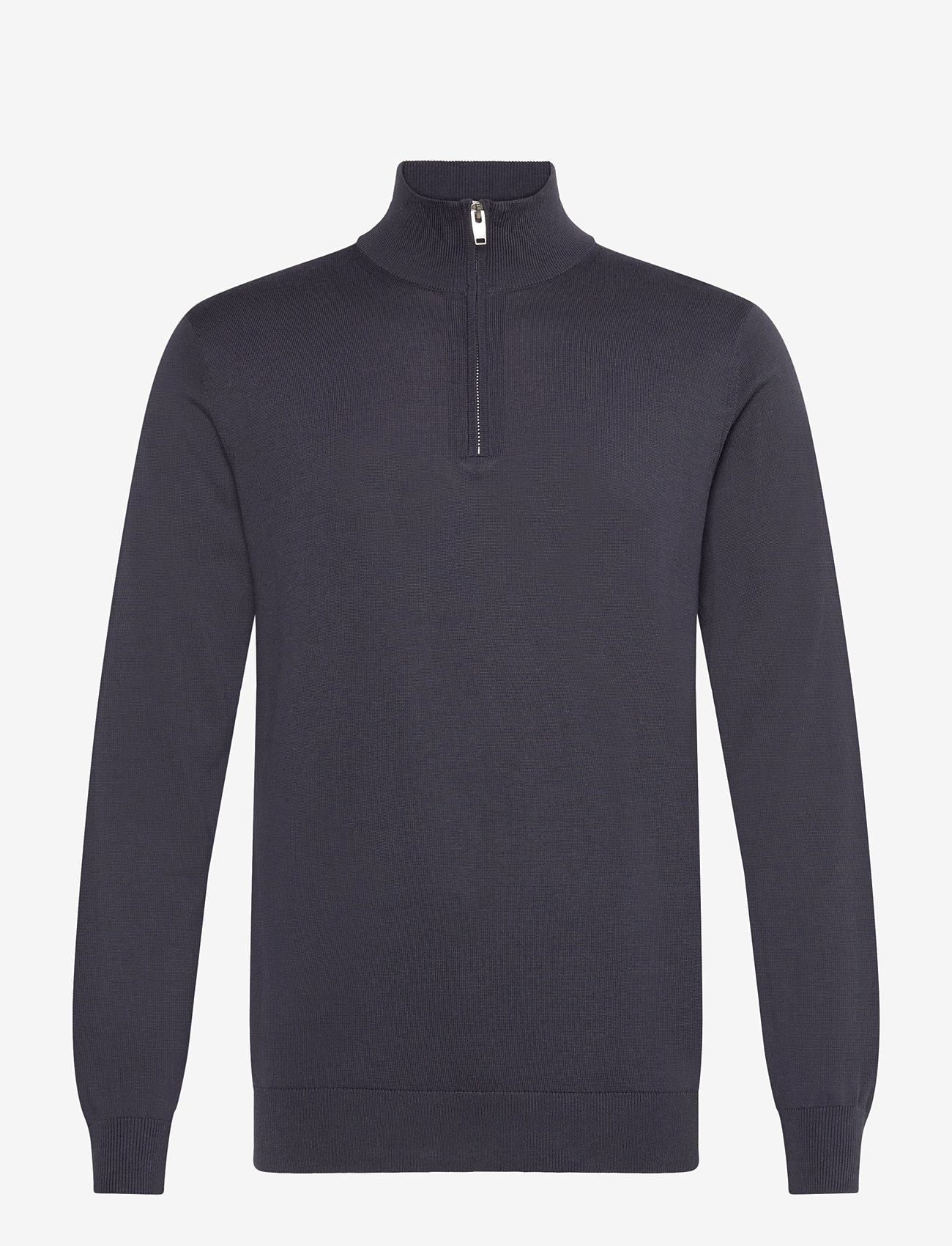 Lindbergh - Half zip with high neck - herbstliche kleidung - dk grey - 0