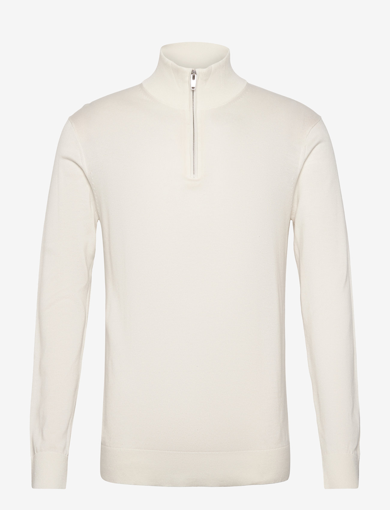 Lindbergh - Half zip with high neck - höstkläder - white - 0