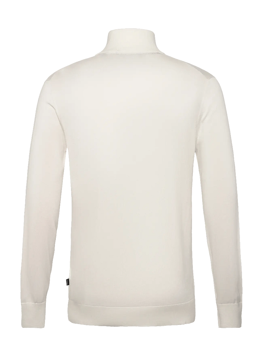 Lindbergh - Half zip with high neck - swetry zapinane do połowy - white - 1