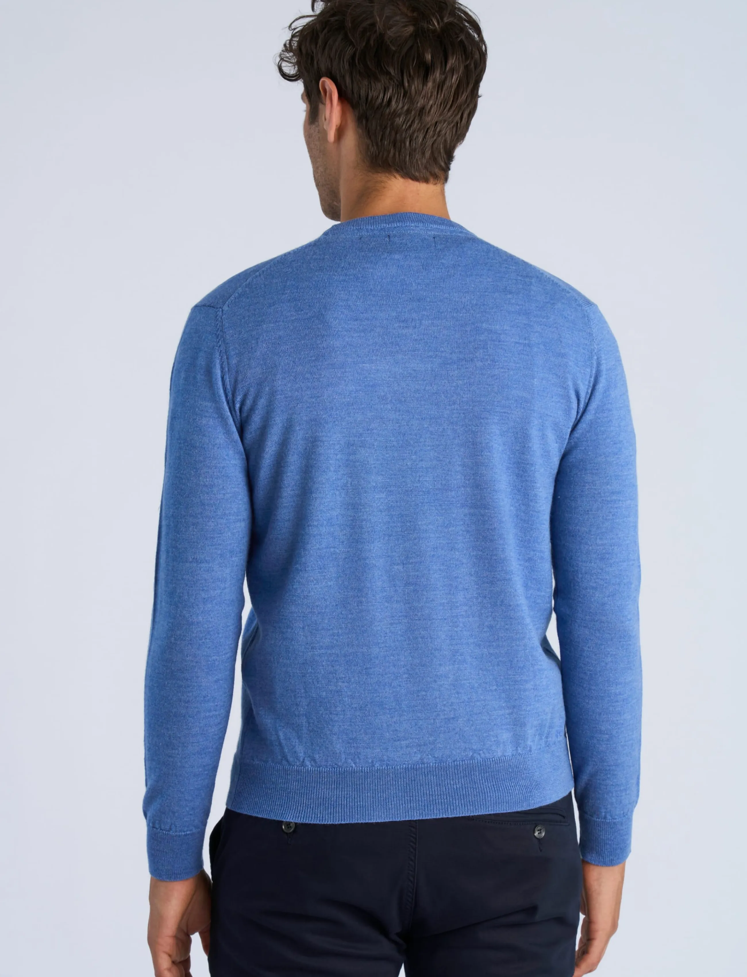 Lindbergh - JERSEY REDONDO - sügisesed riided - mid blue - 4