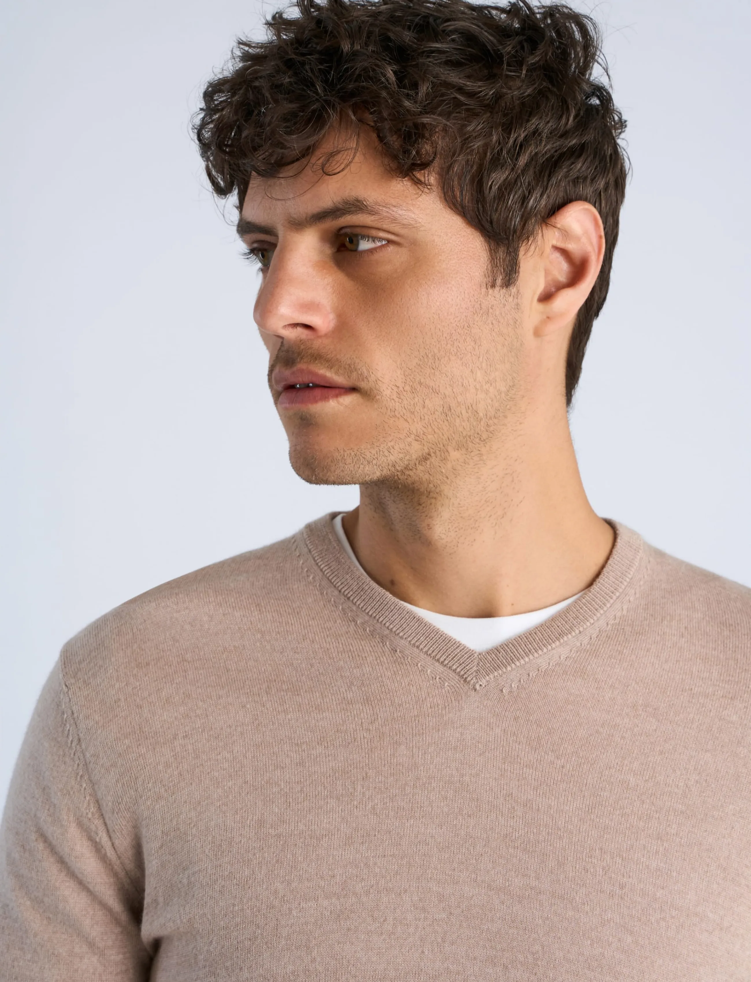 Lindbergh - PICO MERINO - efterårstøj - beige - 5