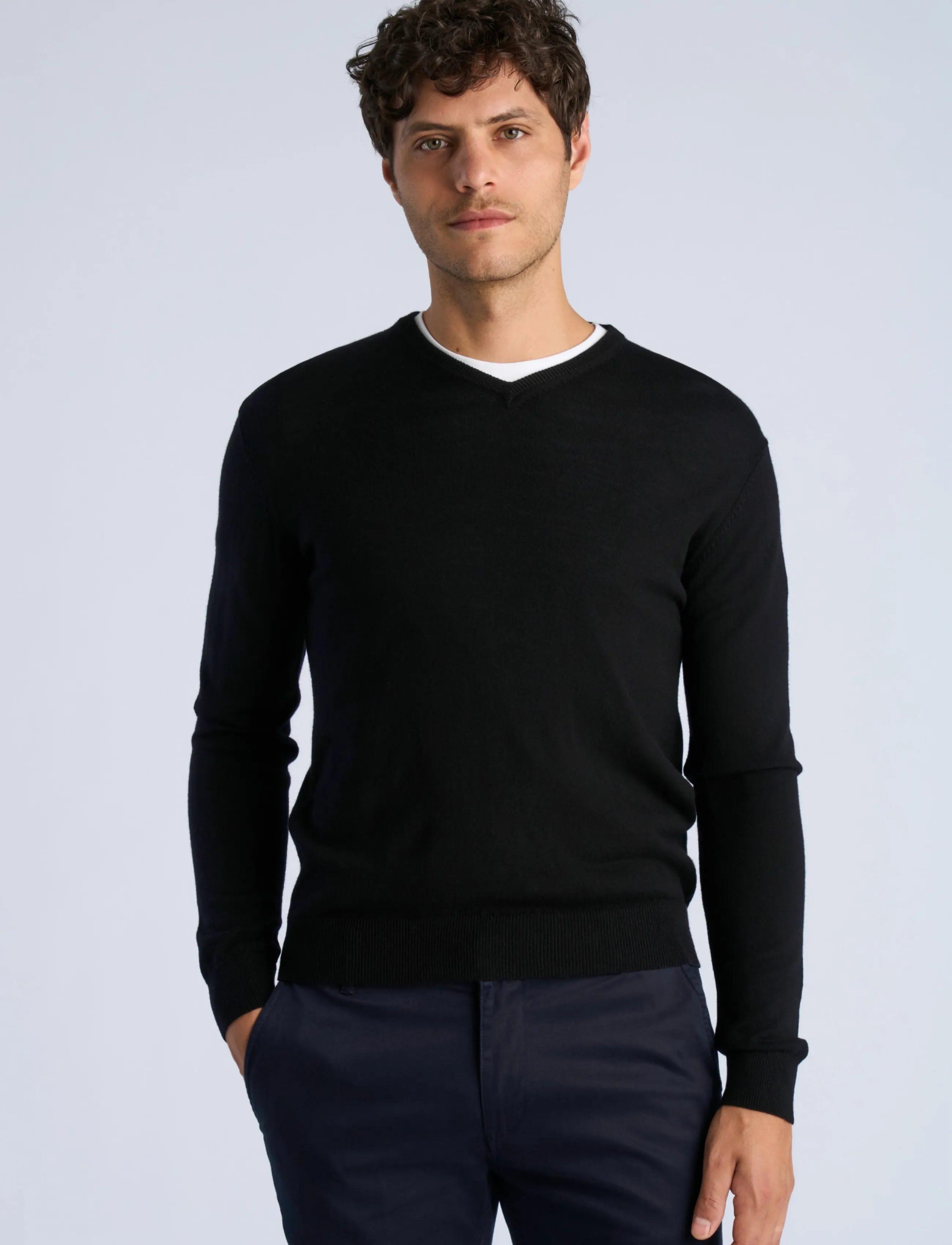 Lindbergh - PICO MERINO - efterårstøj - black - 3
