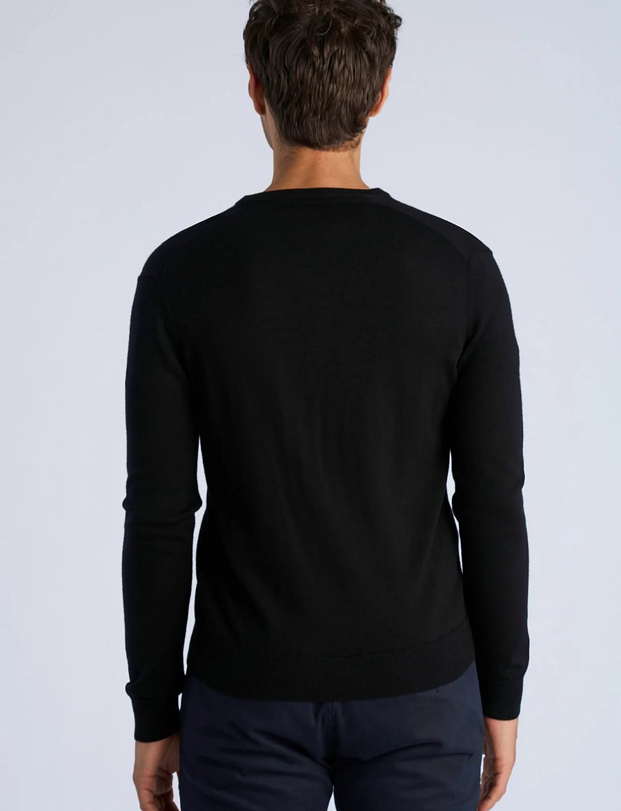 Lindbergh - PICO MERINO - rudens drabužiai - black - 4