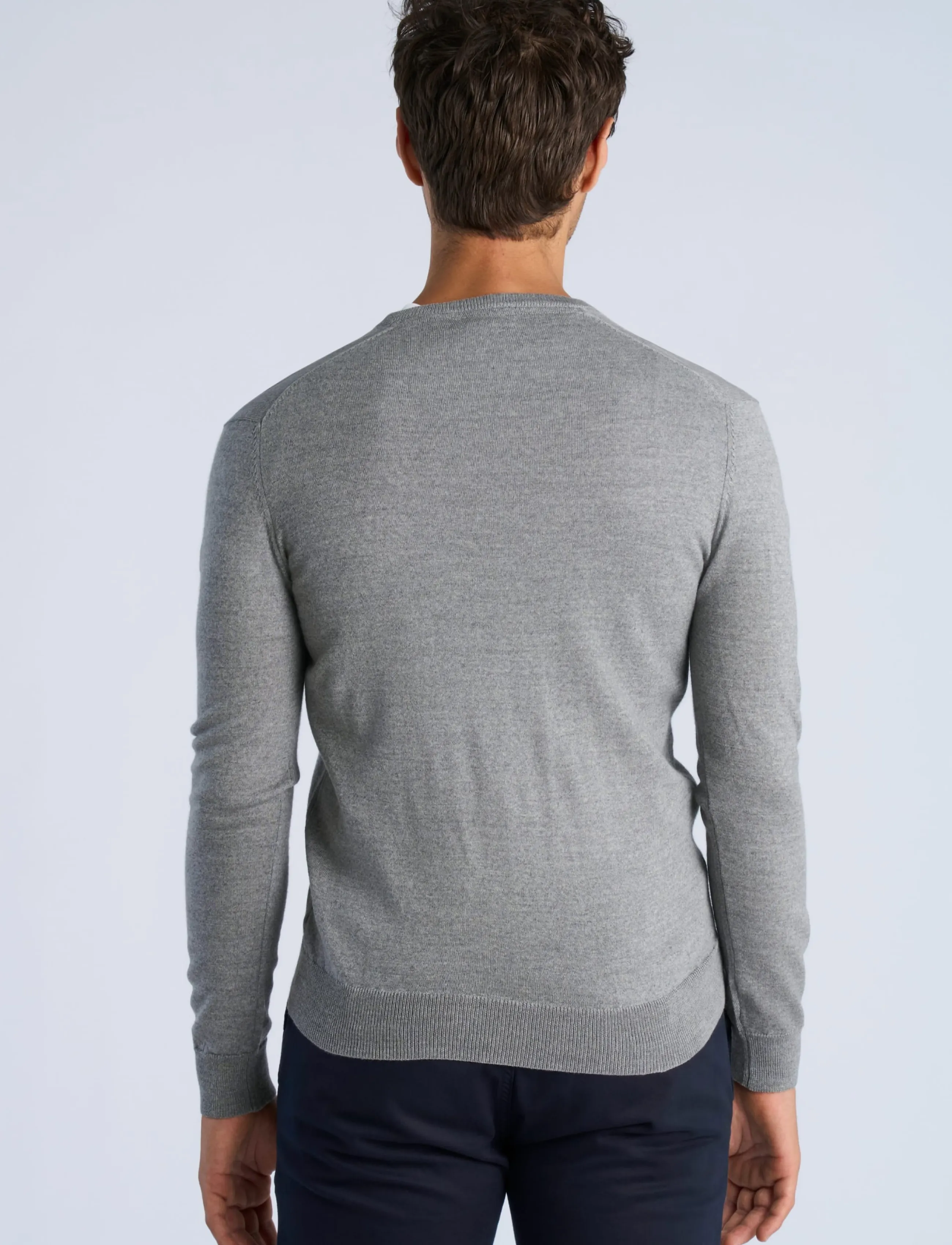 Lindbergh - PICO MERINO - höstkläder - light grey - 4