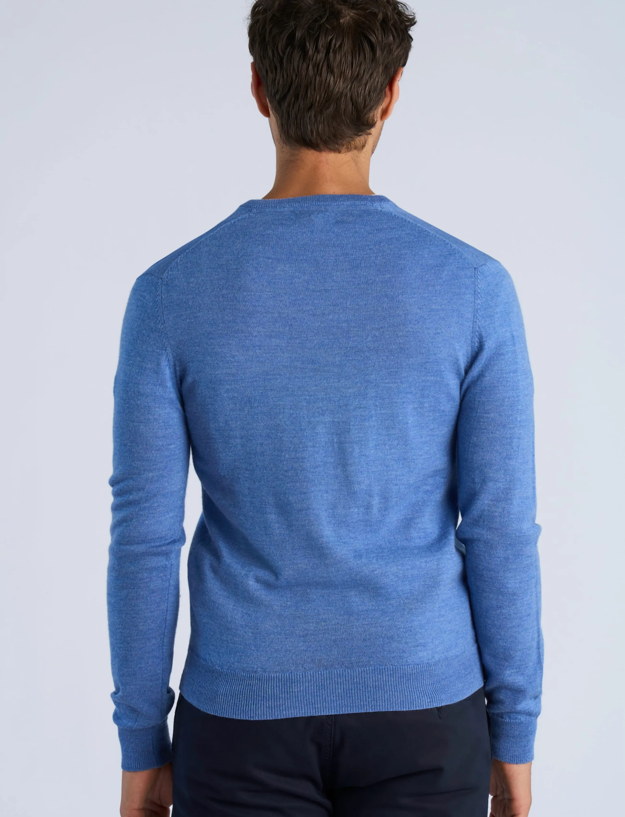 Lindbergh - PICO MERINO - autumn clothing - mid blue - 4
