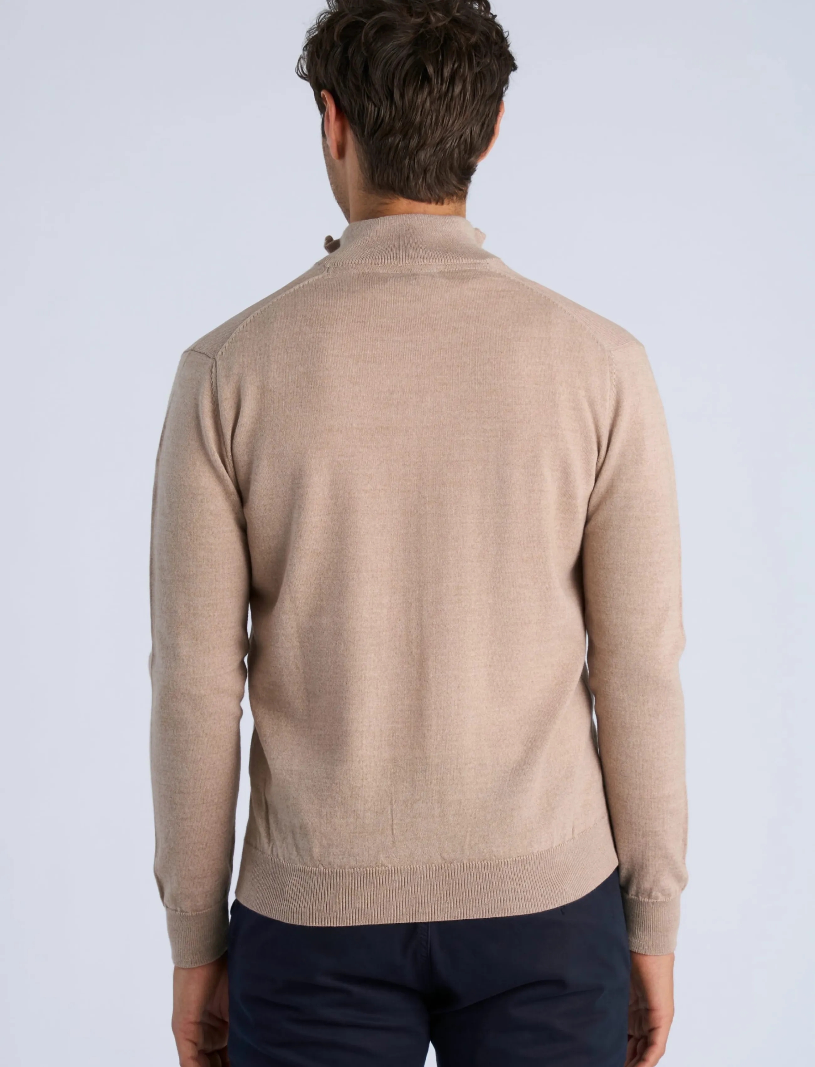 Lindbergh - CHAQUETA CREMALLERA - autumn clothing - beige - 4