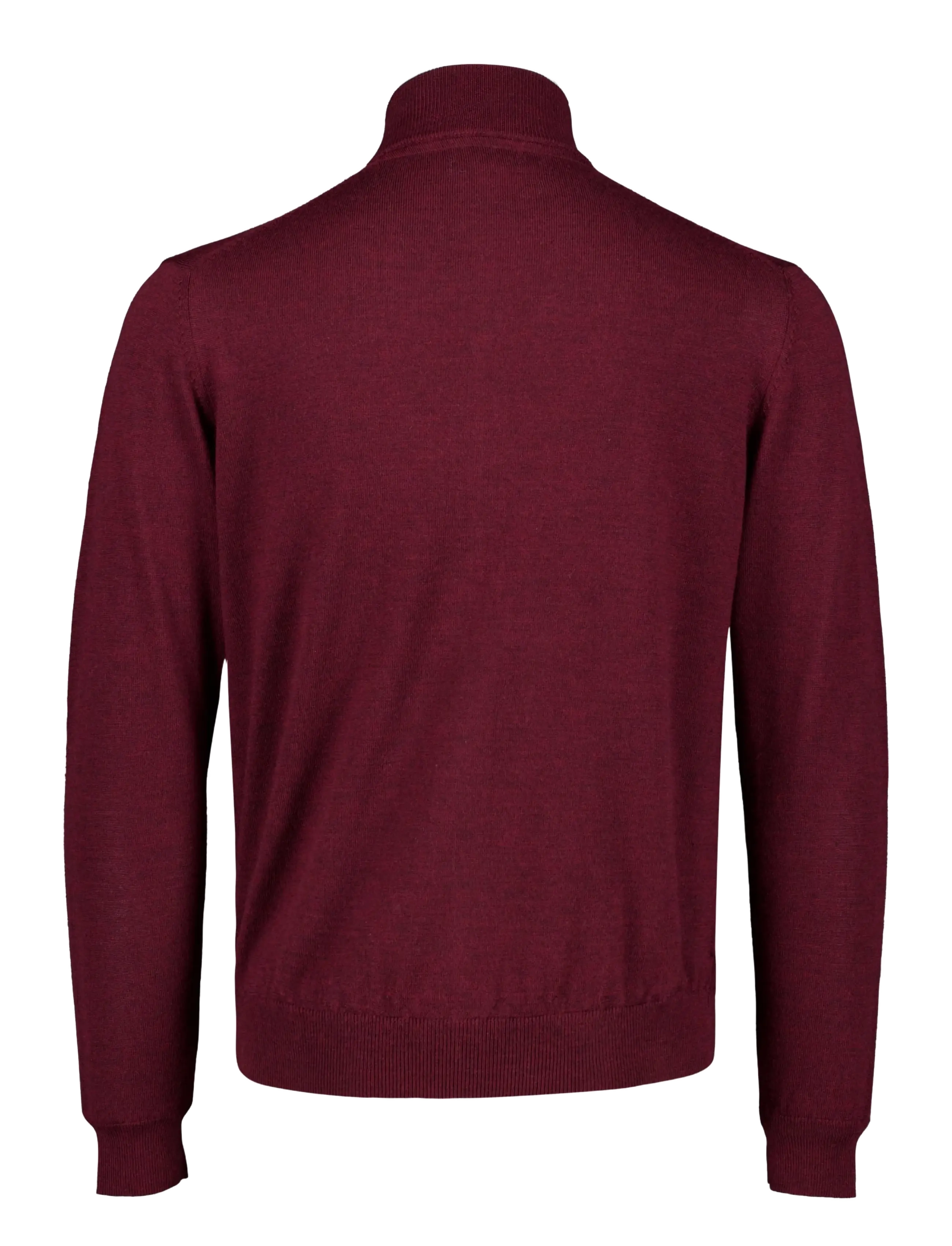 Lindbergh - CHAQUETA CREMALLERA - fullzip strik - dark wine - 2