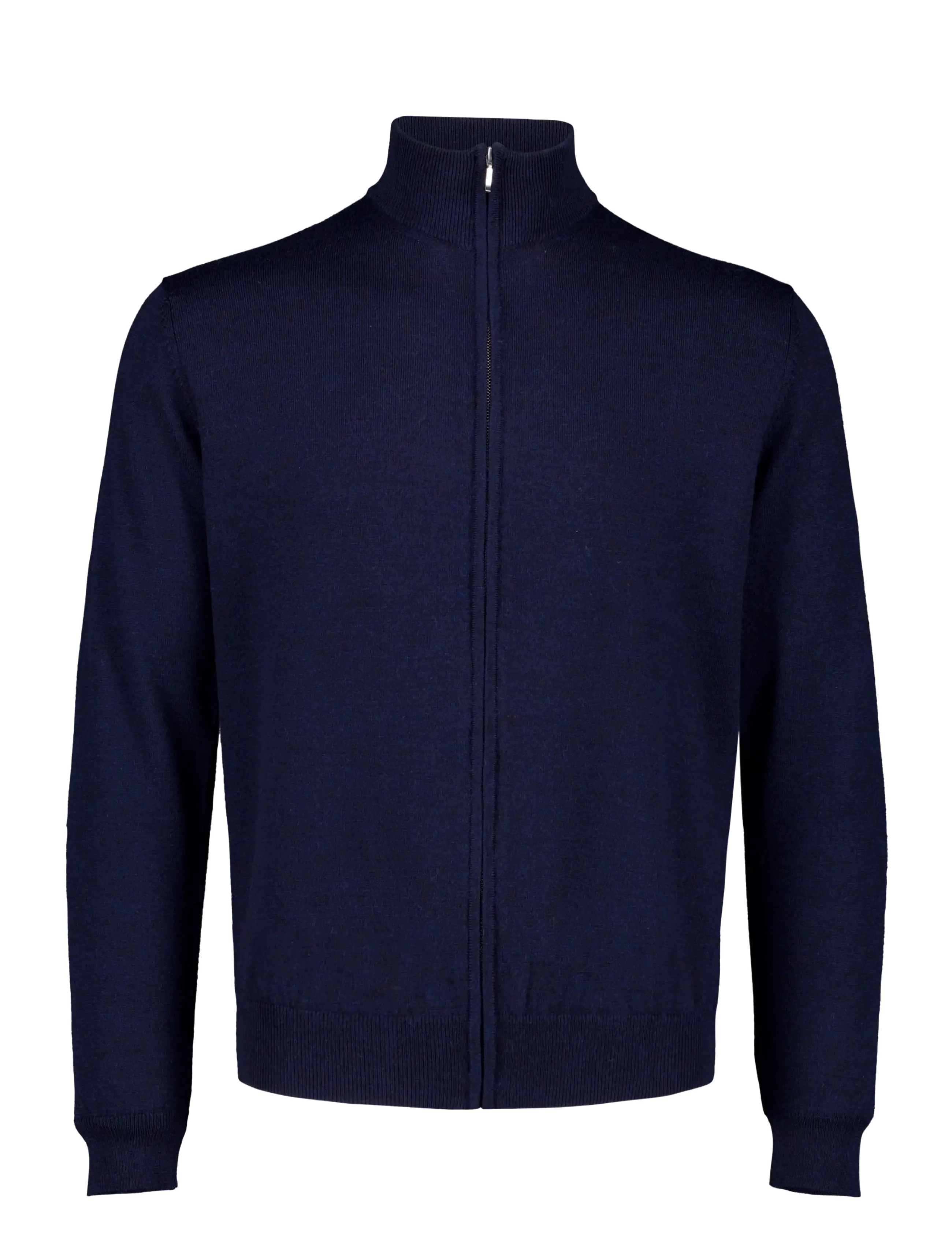 Lindbergh CHAQUETA CREMALLERA - Stickat - NAVY / navy