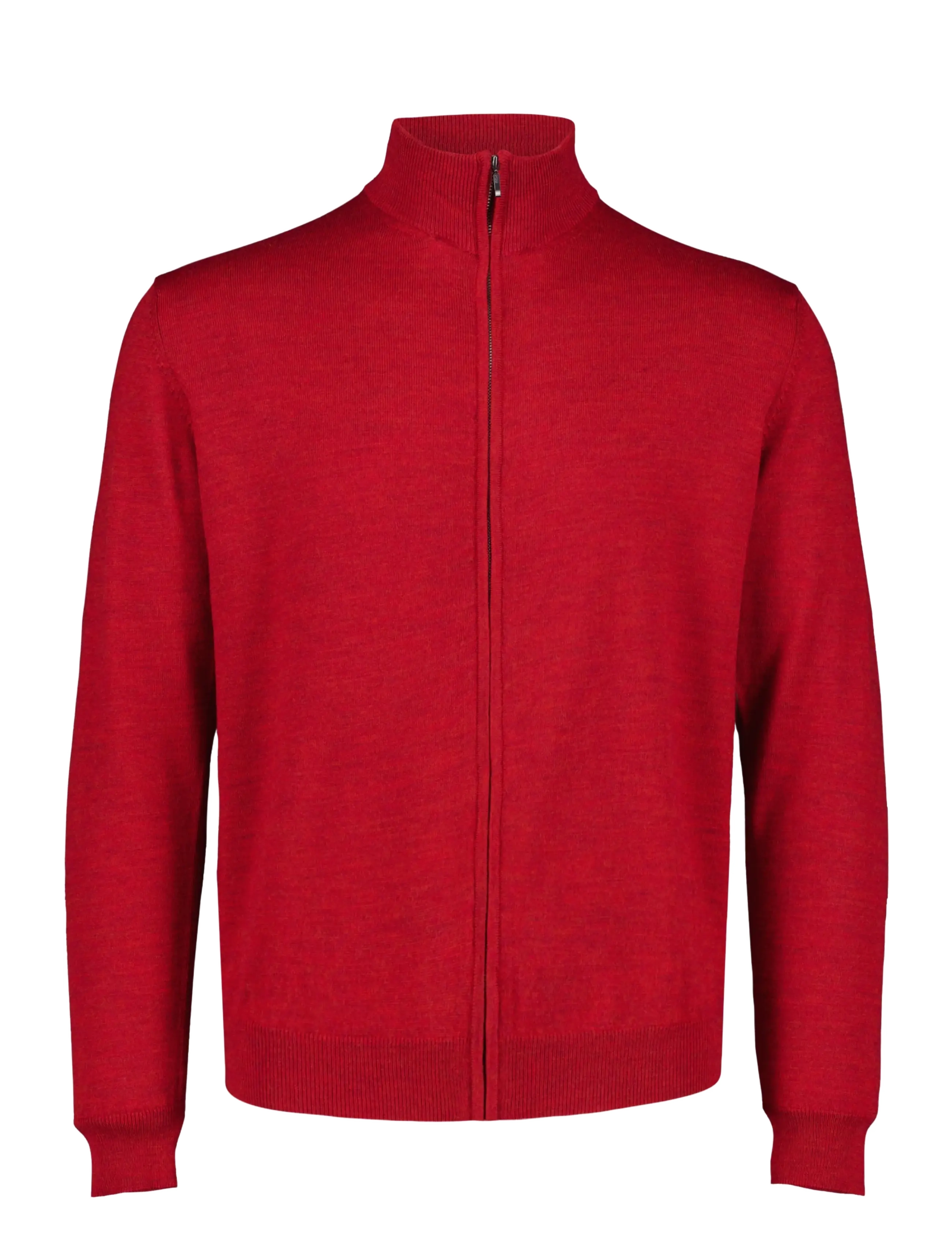 Lindbergh CHAQUETA CREMALLERA - Knitwear - RED / red