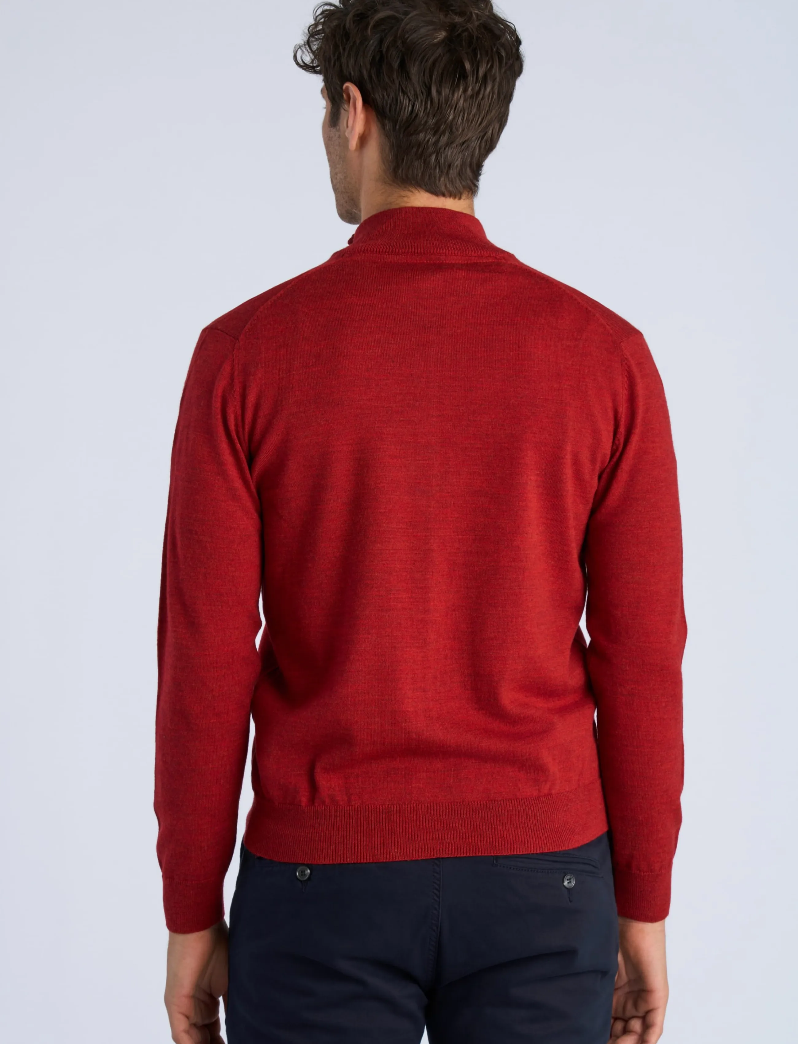 Lindbergh - CHAQUETA CREMALLERA - autumn clothing - red - 4