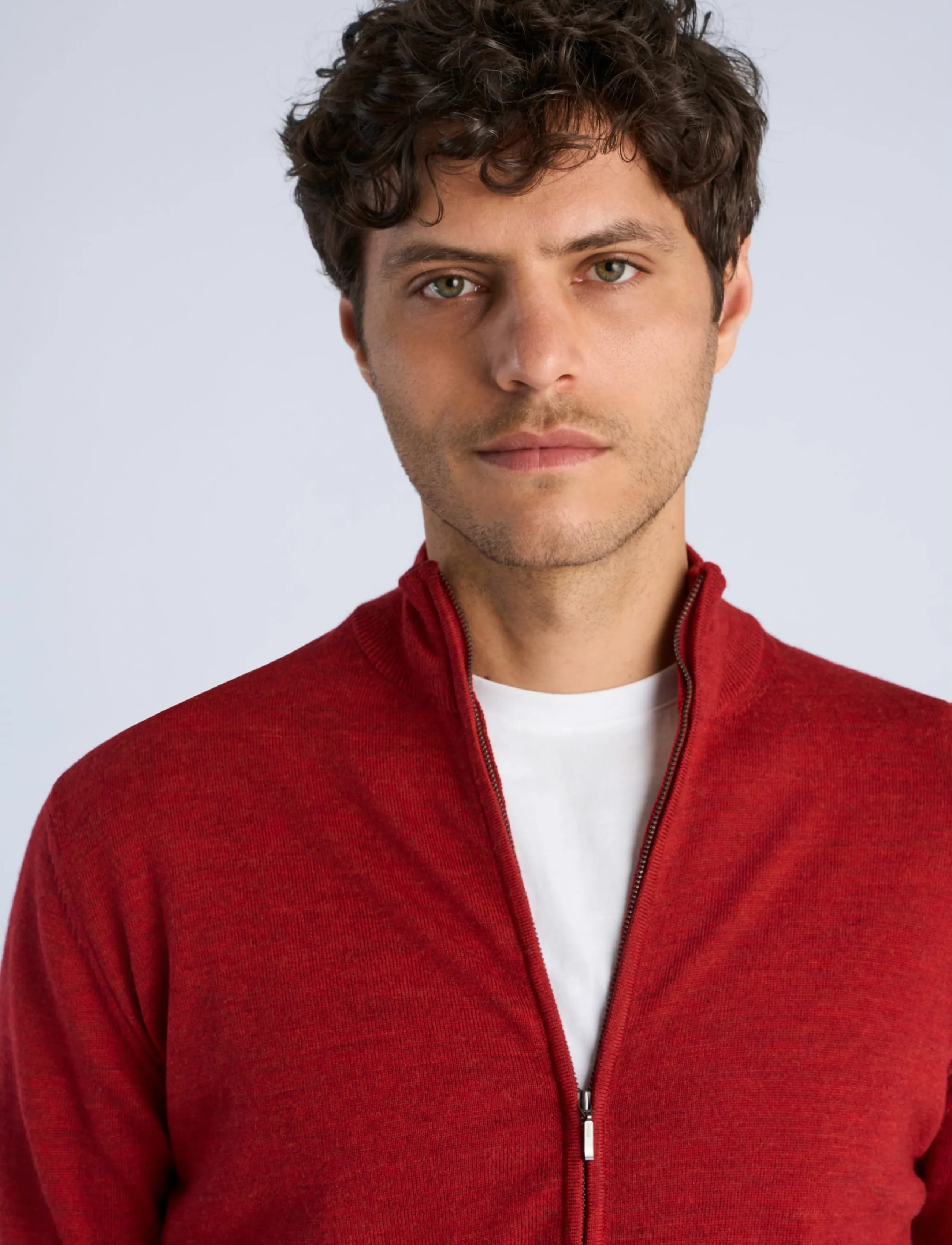 Lindbergh - CHAQUETA CREMALLERA - autumn clothing - red - 5