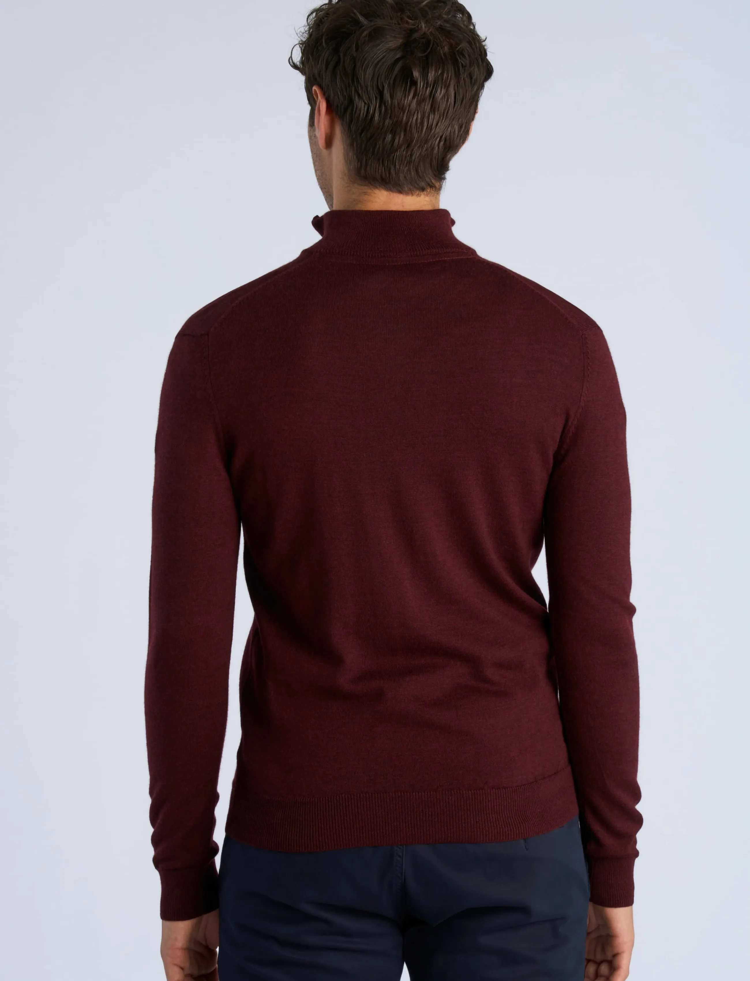 Lindbergh - SEMICISNE CREMALLERA - herbstliche kleidung - dark wine - 4