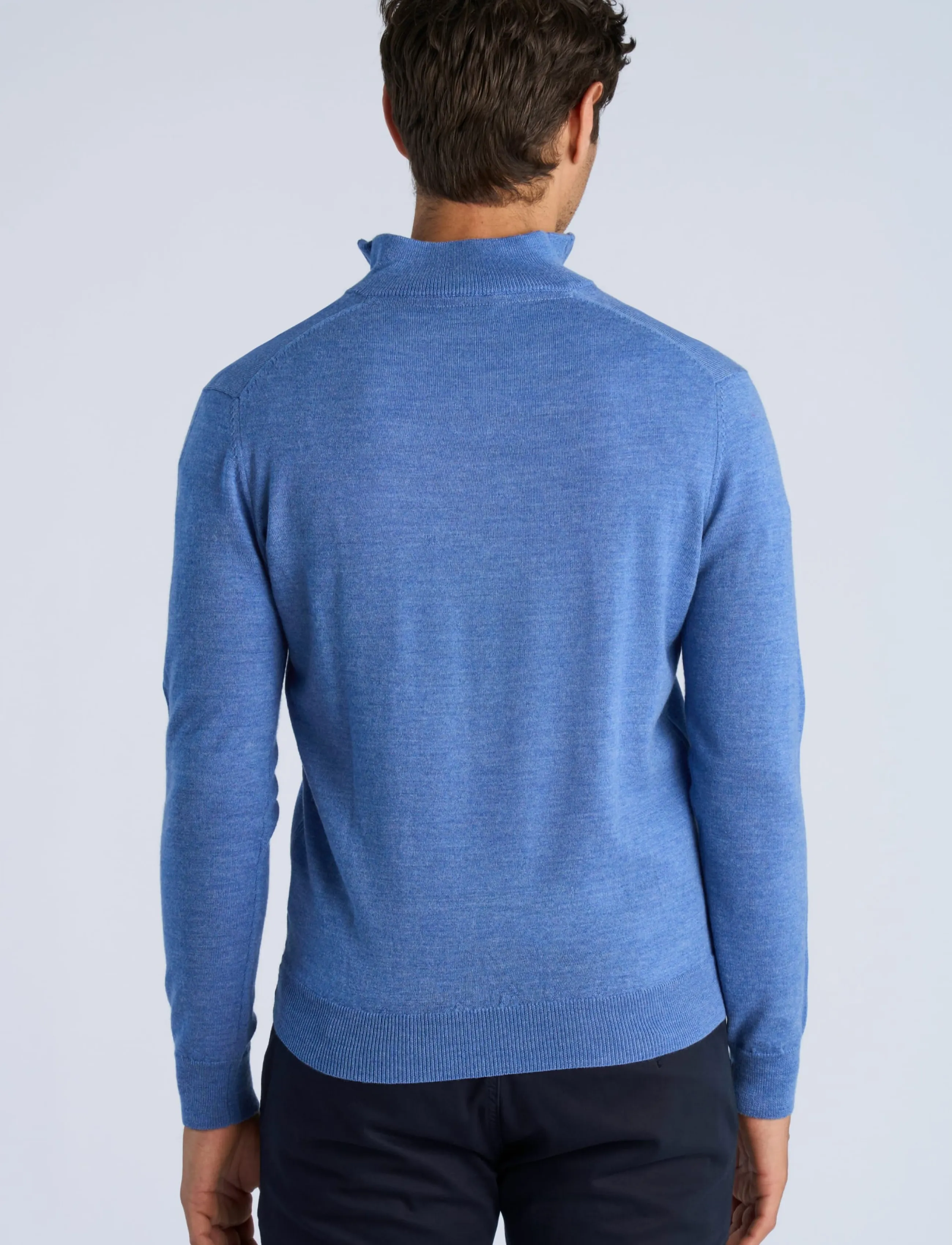 Lindbergh - SEMICISNE CREMALLERA - autumn clothing - mid blue - 4