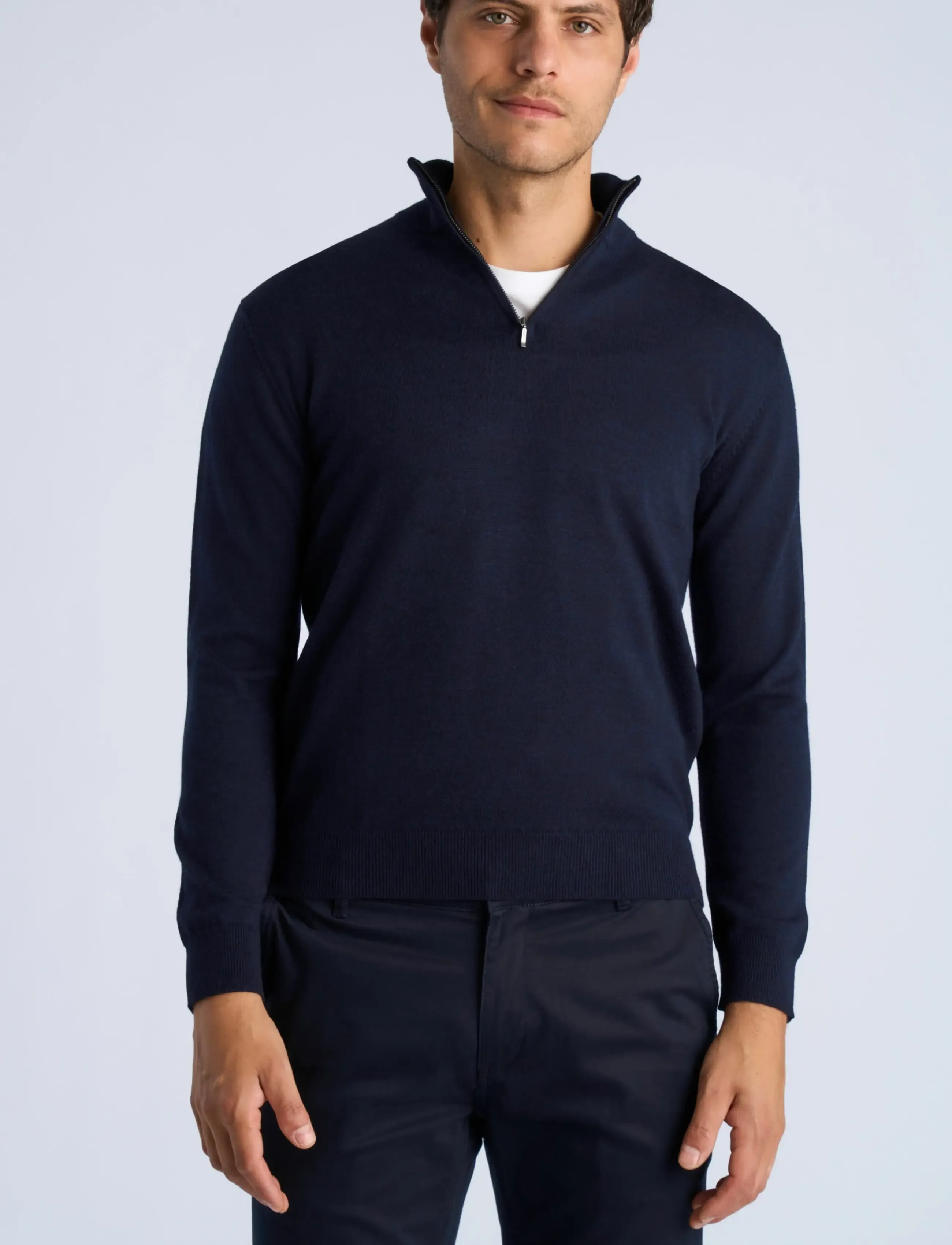 Lindbergh - SEMICISNE CREMALLERA - herbstliche kleidung - navy - 3