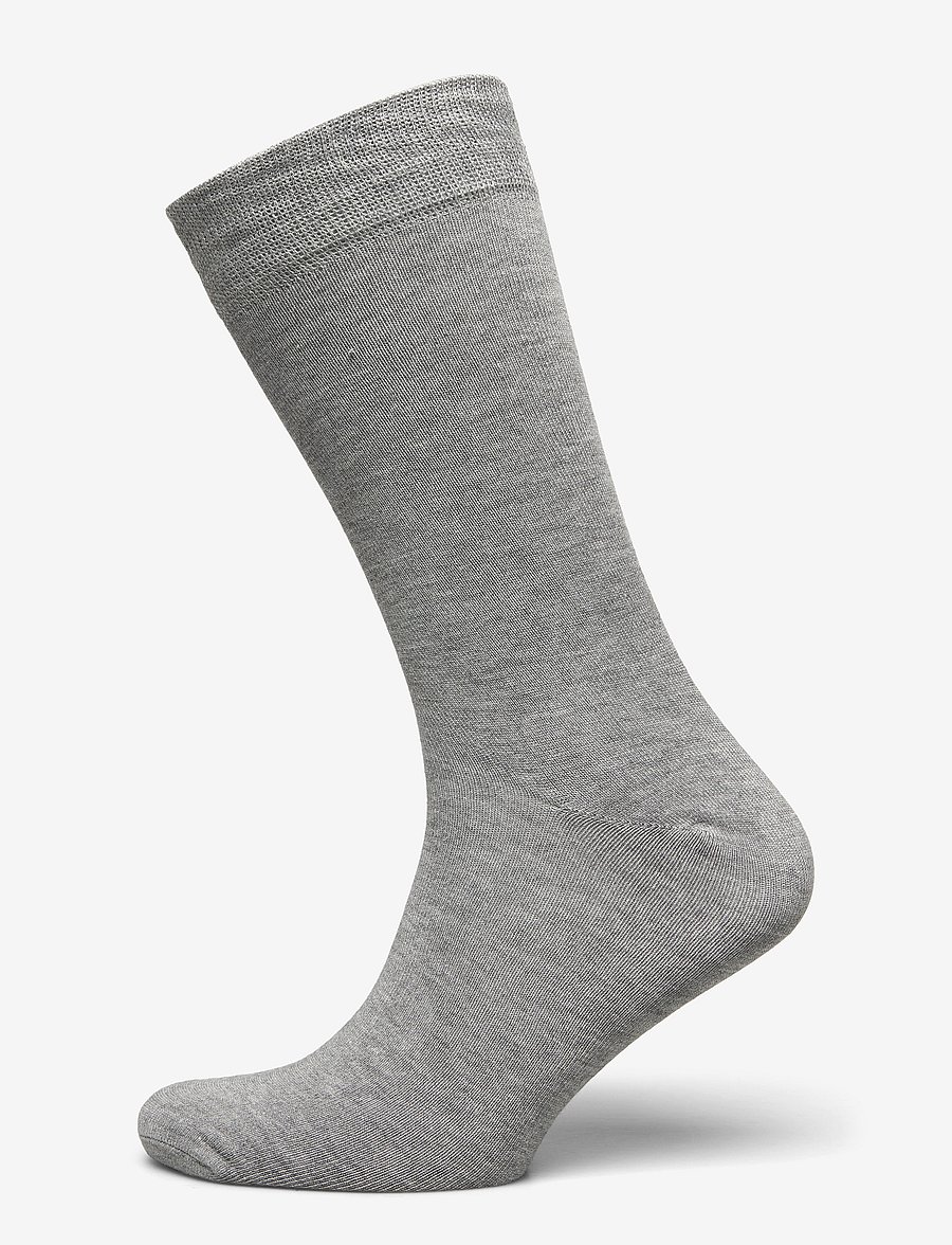 Lindbergh - Bamboo sock - tennissocken - grey mel - 0