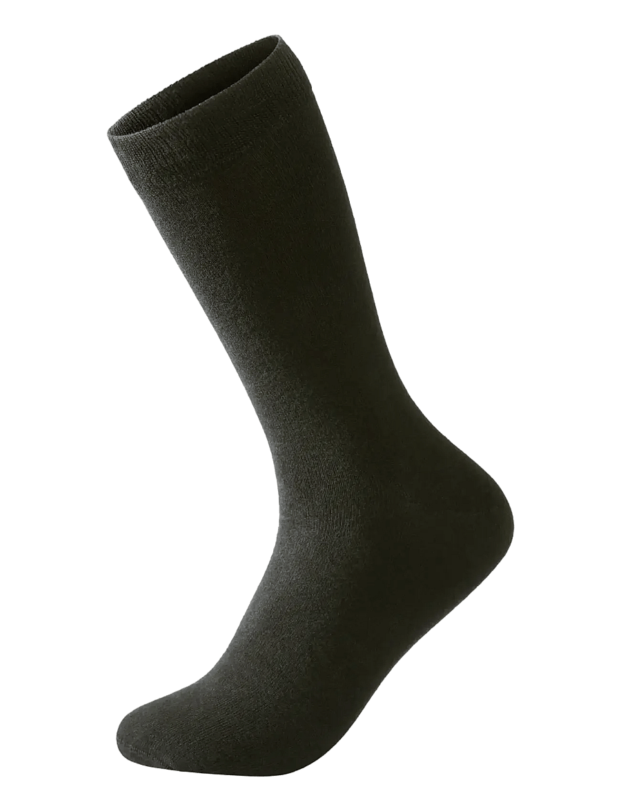 Lindbergh - Bamboo basic sock 10 pack - klasikinio ilgio kojinės - black - 1