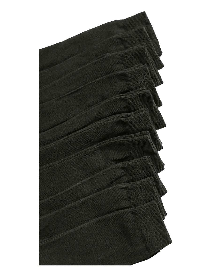 Lindbergh - Bamboo basic sock 10 pack - klasikinio ilgio kojinės - black - 4