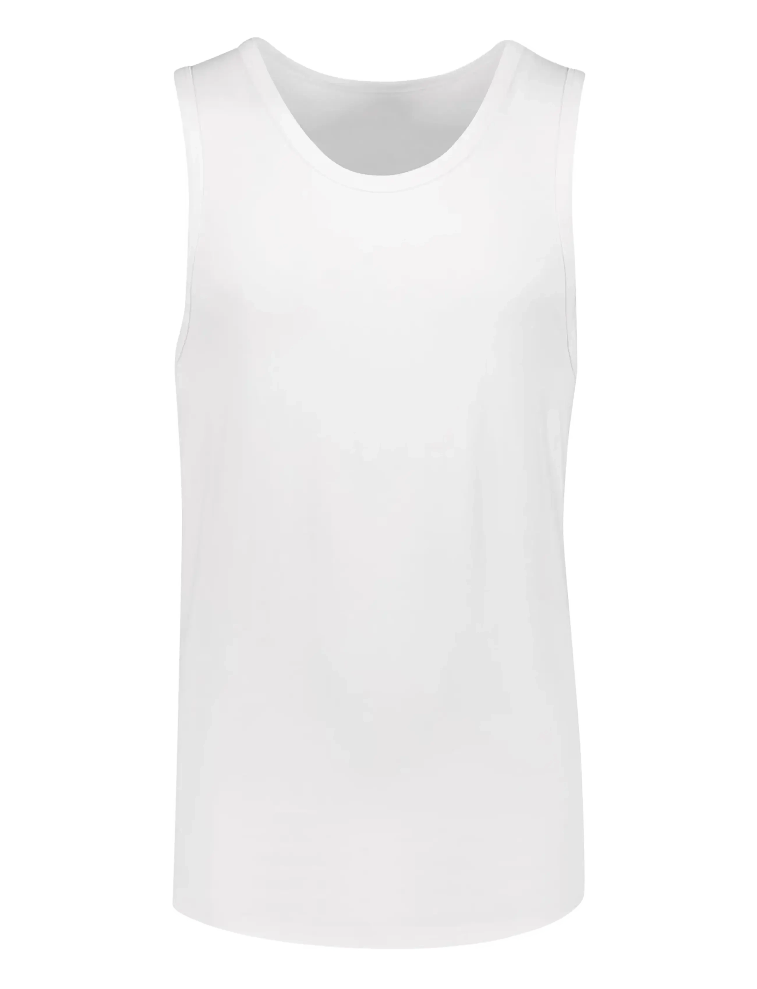 Lindbergh - 2 pack bamboo tank top - tanktops - white - 1