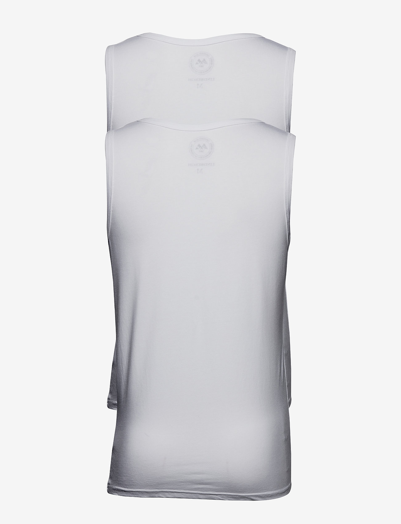 Lindbergh - 2 pack bamboo tank top - linnen - white - 1