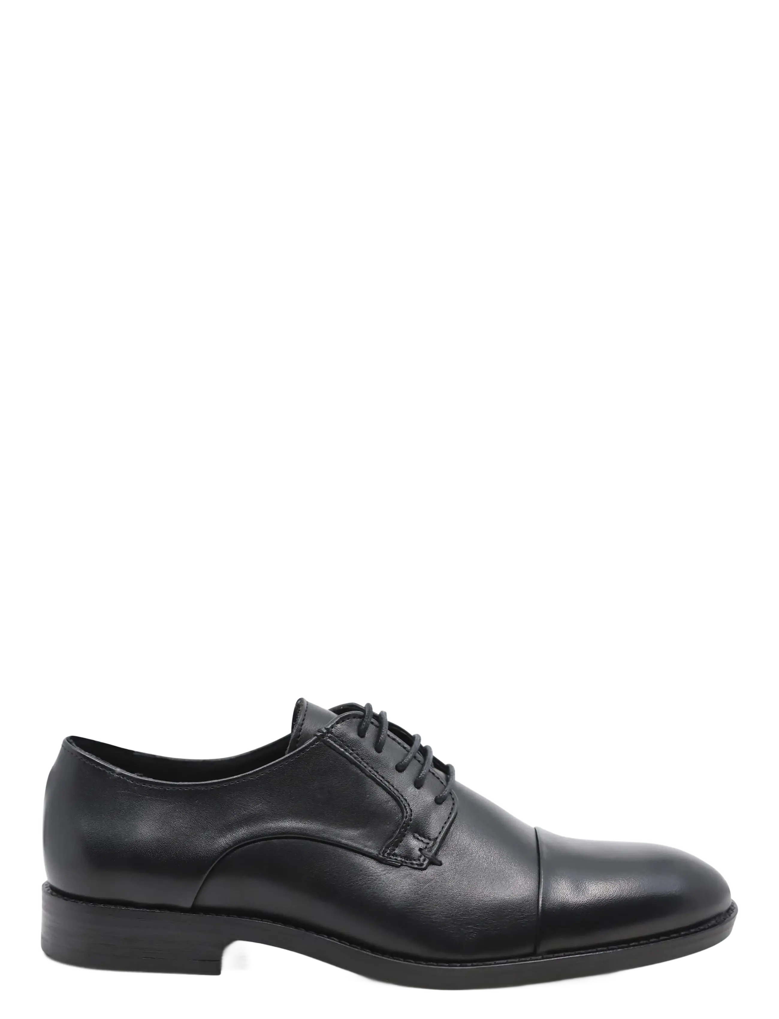 Lindbergh - Classic leather shoe - laced shoes - black - 1