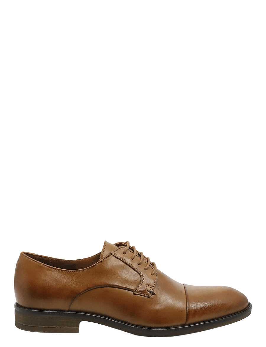 Lindbergh - Classic leather shoe - oxford-schuhe - cognac - 1