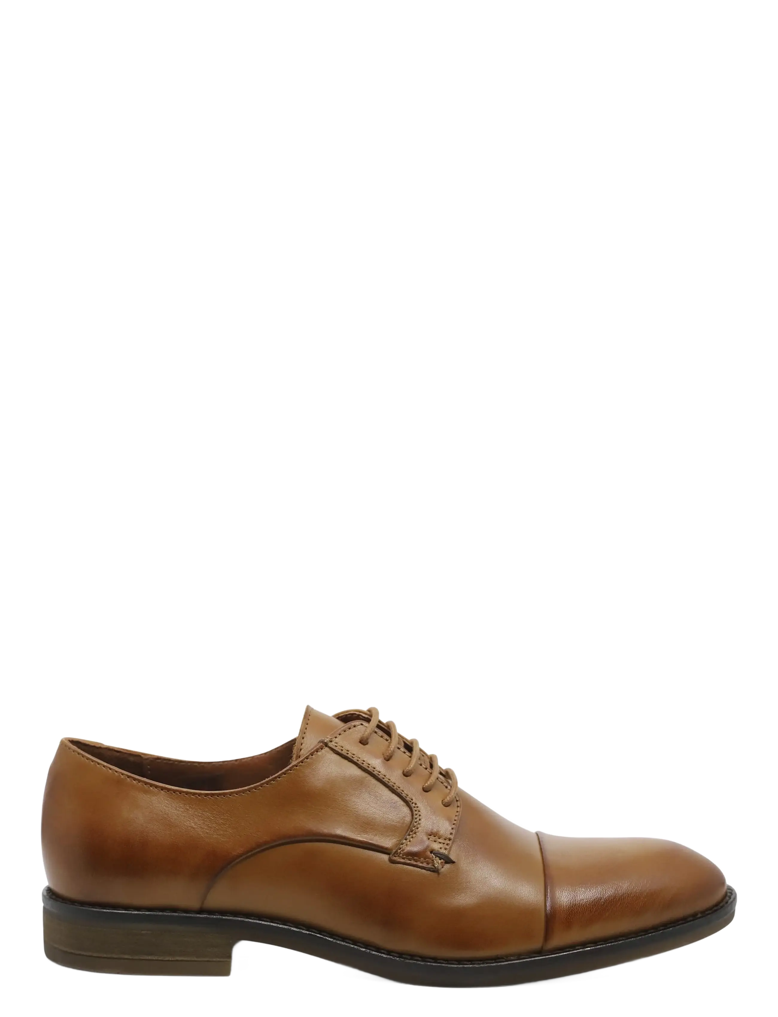 Lindbergh - Classic leather shoe - nauhakengät - cognac - 1
