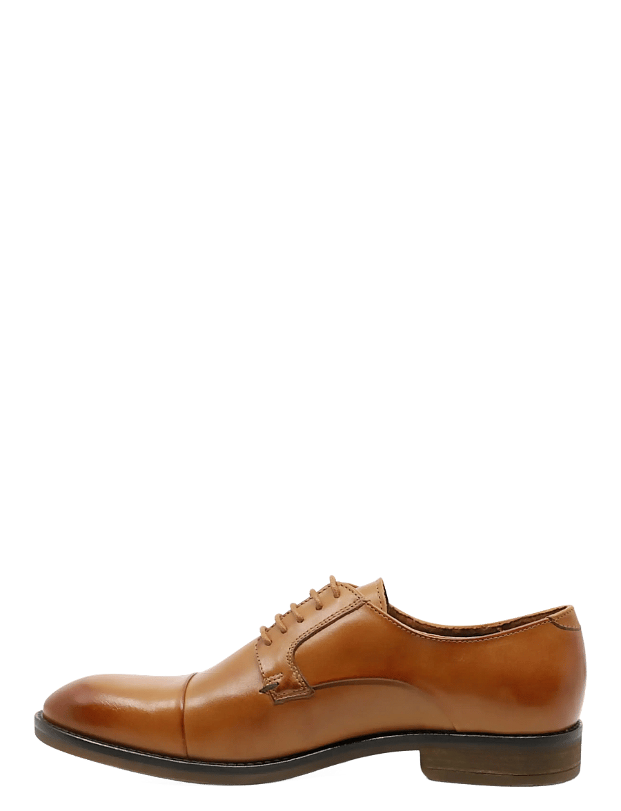 Lindbergh - Classic leather shoe - oxford-schuhe - cognac - 2
