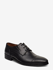 Classic leather shoe - BLACK