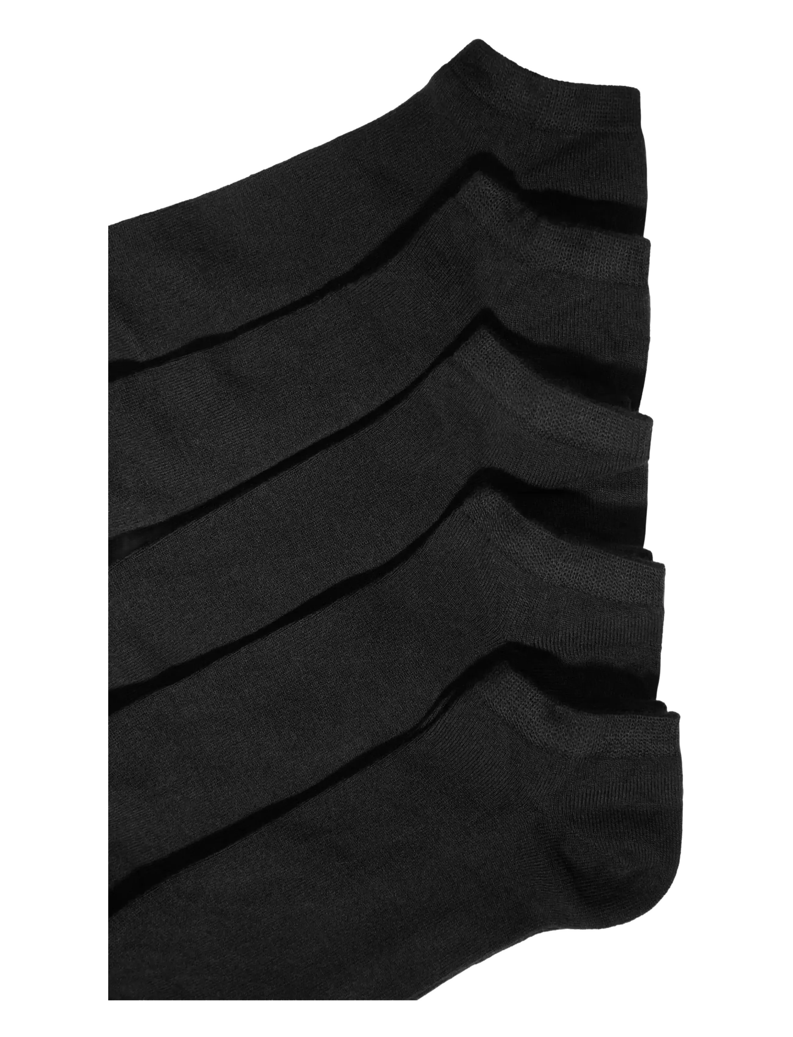 Lindbergh - 5 pack bamboo low cut sock - black - 4