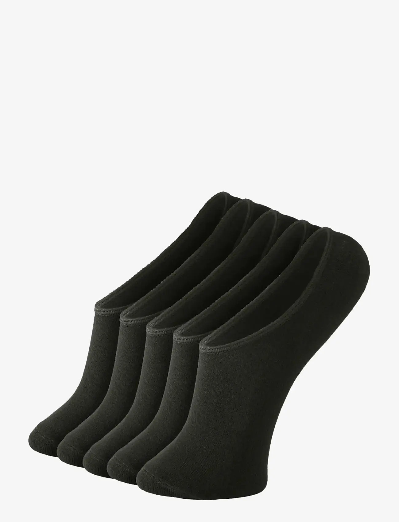 Lindbergh - 5 pack bamboo socklet - sokkide mitmikpakk - black - 0