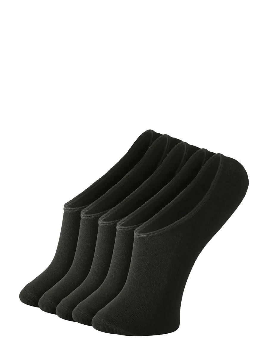 Lindbergh - 5 pack bamboo socklet - multipack socks - black - 0