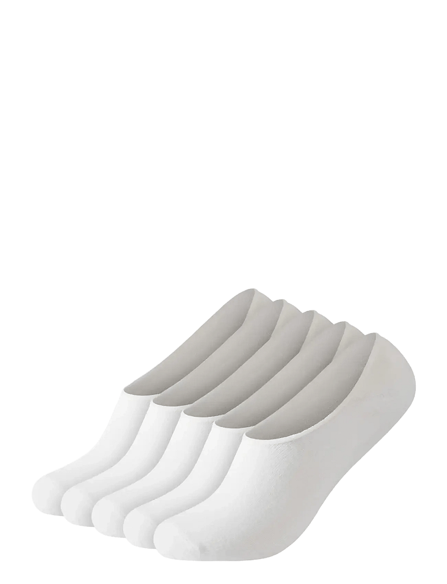 Lindbergh - 5 pack bamboo socklet - kojinių rinkiniai - white - 0