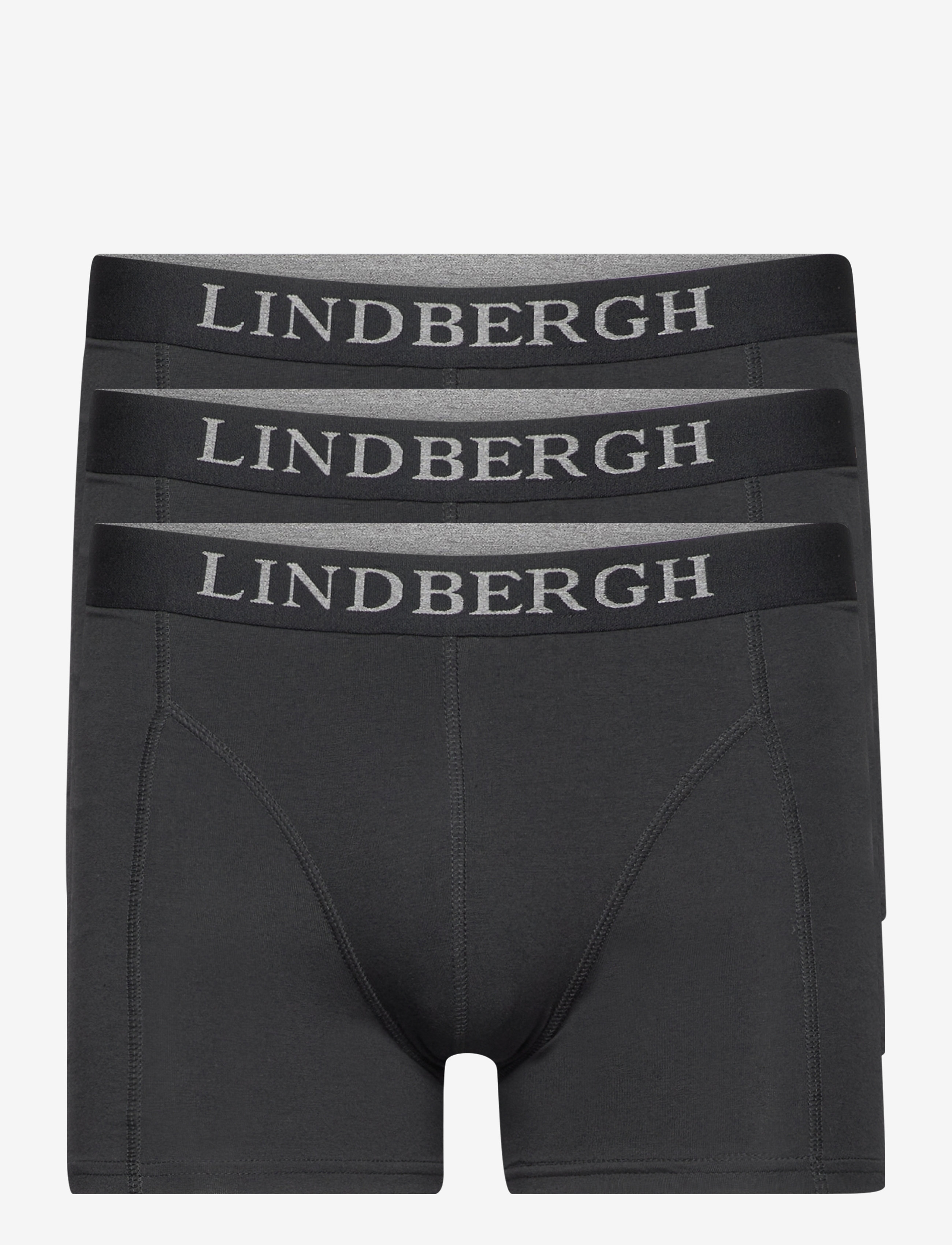 Lindbergh 3 Pack Tights, Mænd, 3-Pak Boxershorts, Sort, Str: XXXL