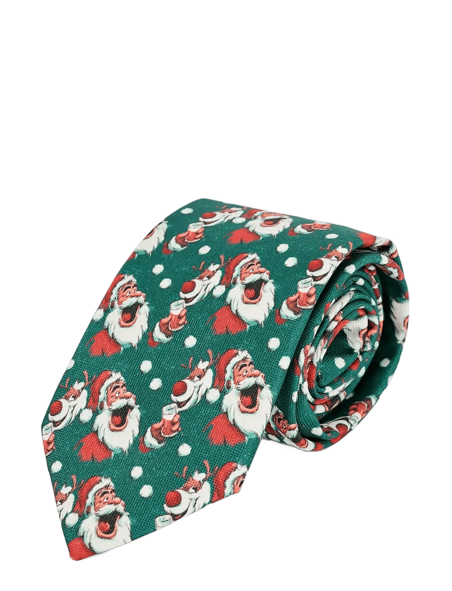 Lindbergh - Christmas Tie - krawatten - green - 1